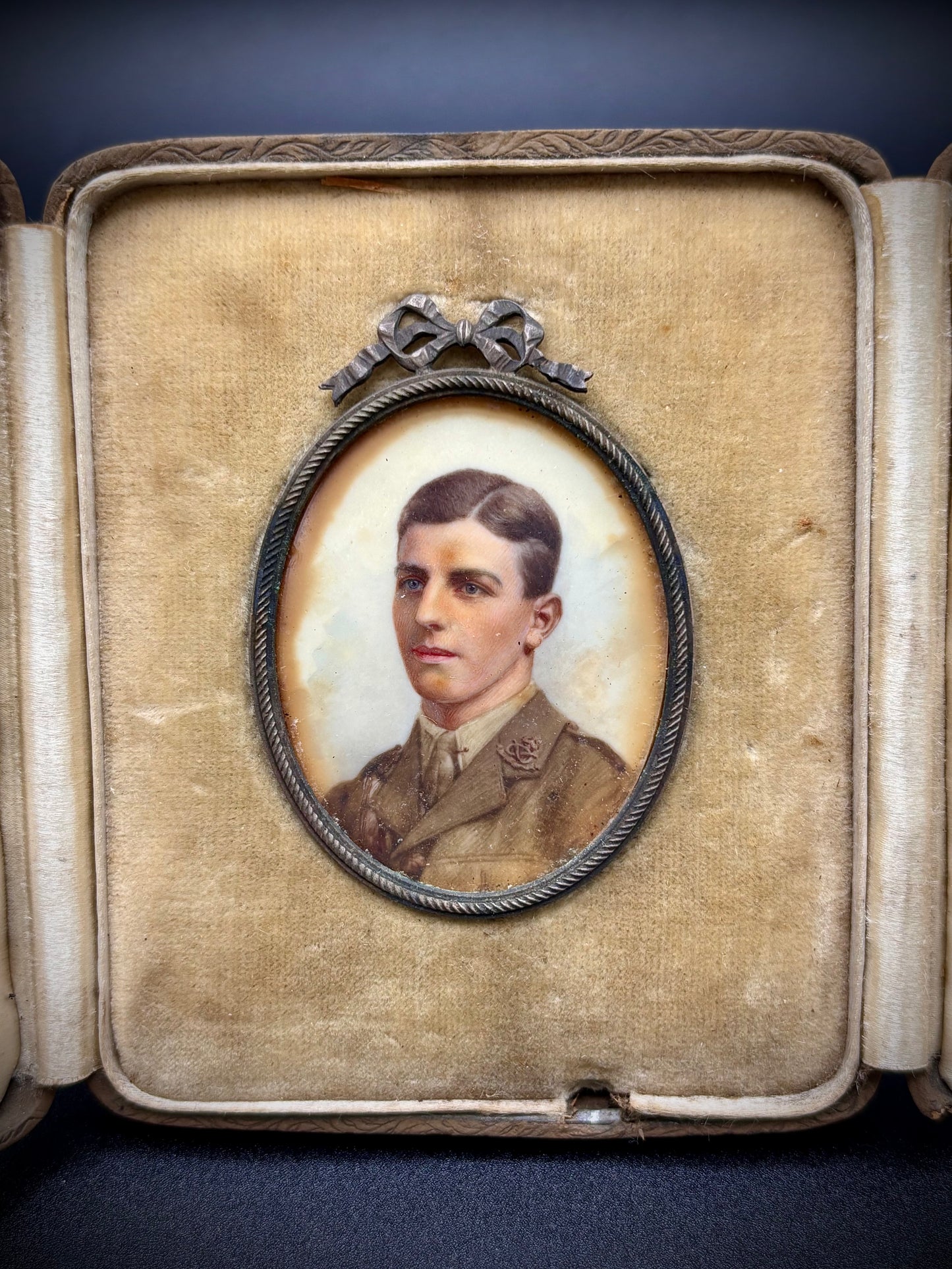 WW1 South Stafforshire sweet heart picture miniature