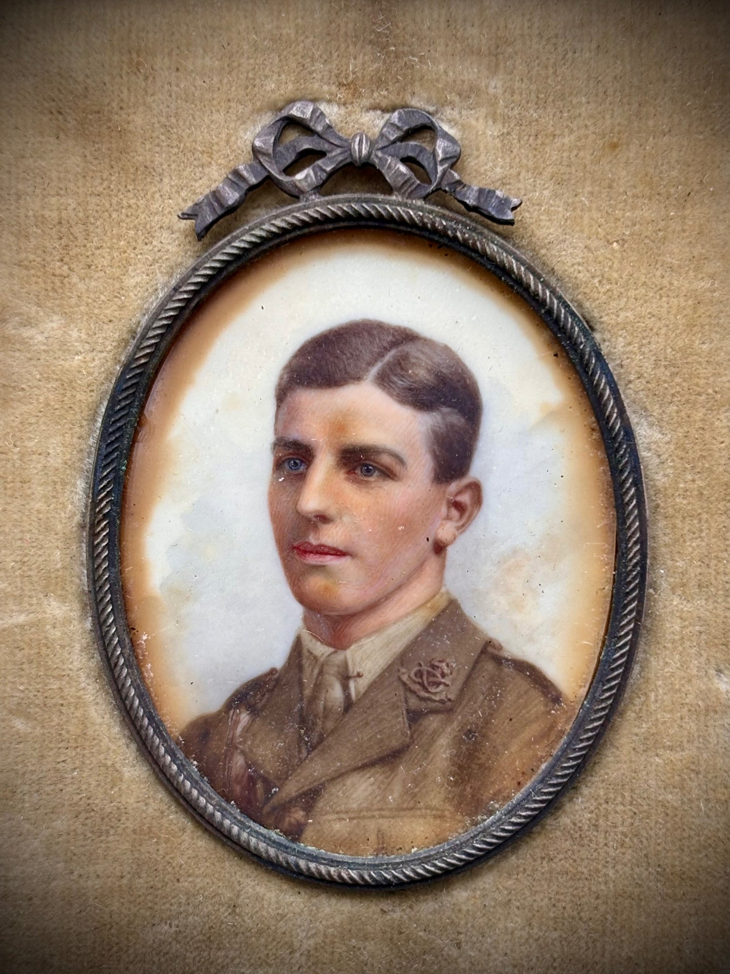 WW1 South Stafforshire sweet heart picture miniature