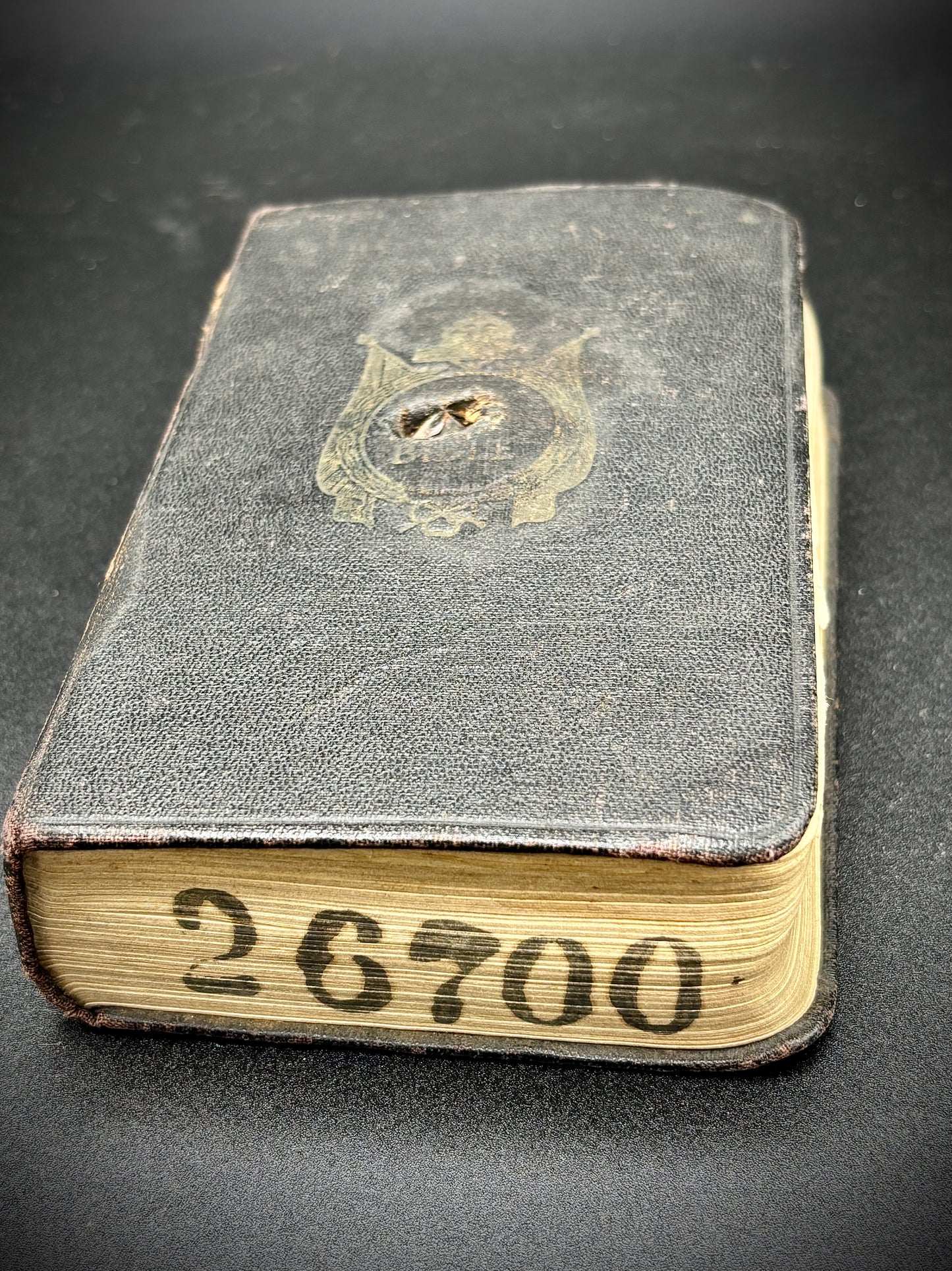 WW1 Bullet Damaged Bible