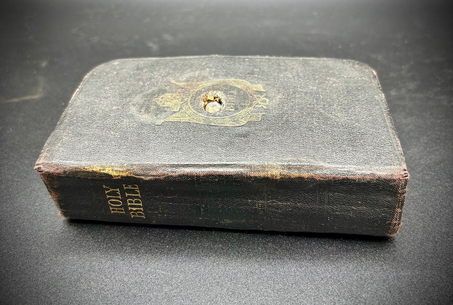 WW1 Bullet Damaged Bible