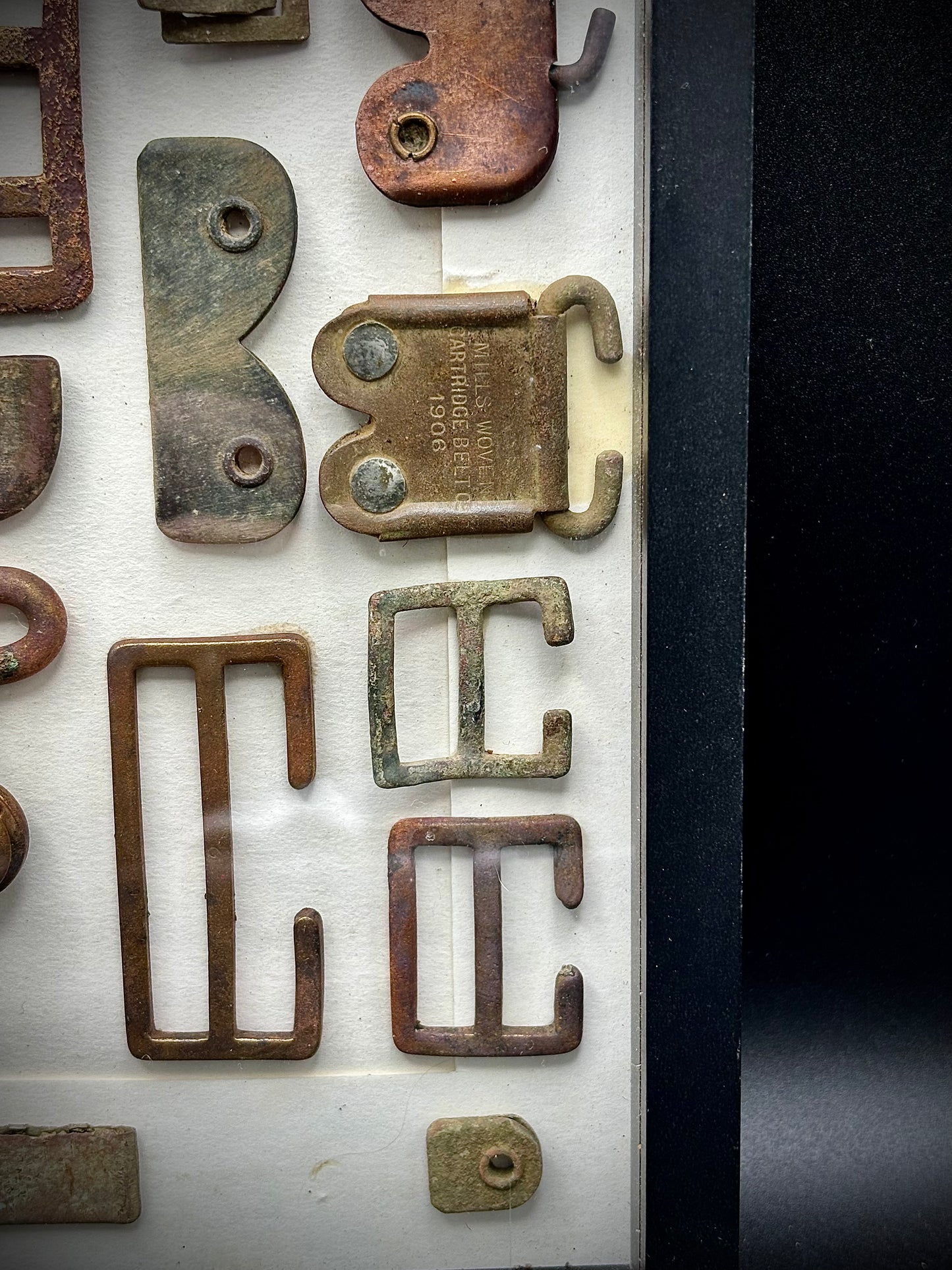 WW1 Relic British Buckles frame