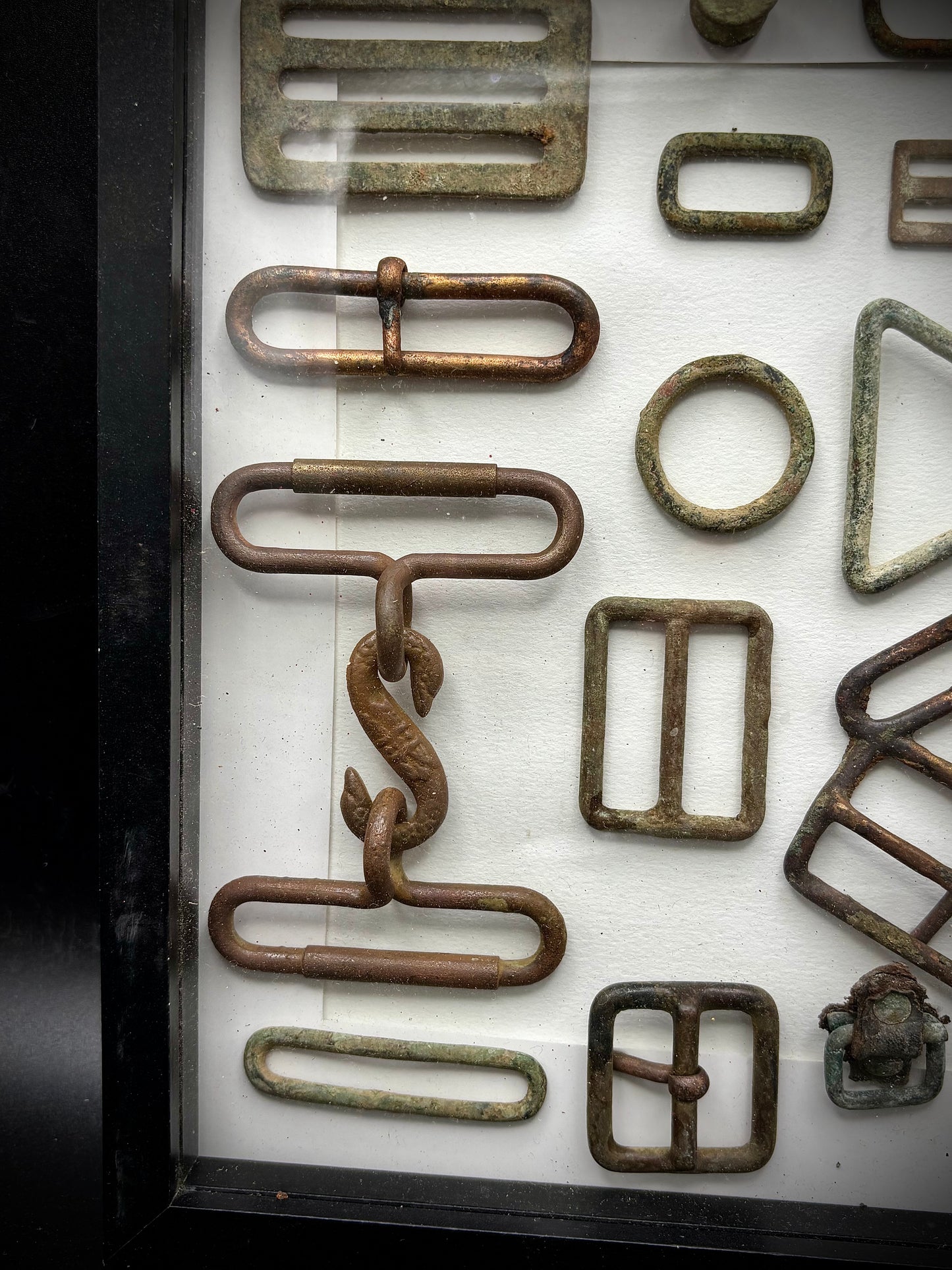 WW1 Relic Buckles Frame Somme Finds