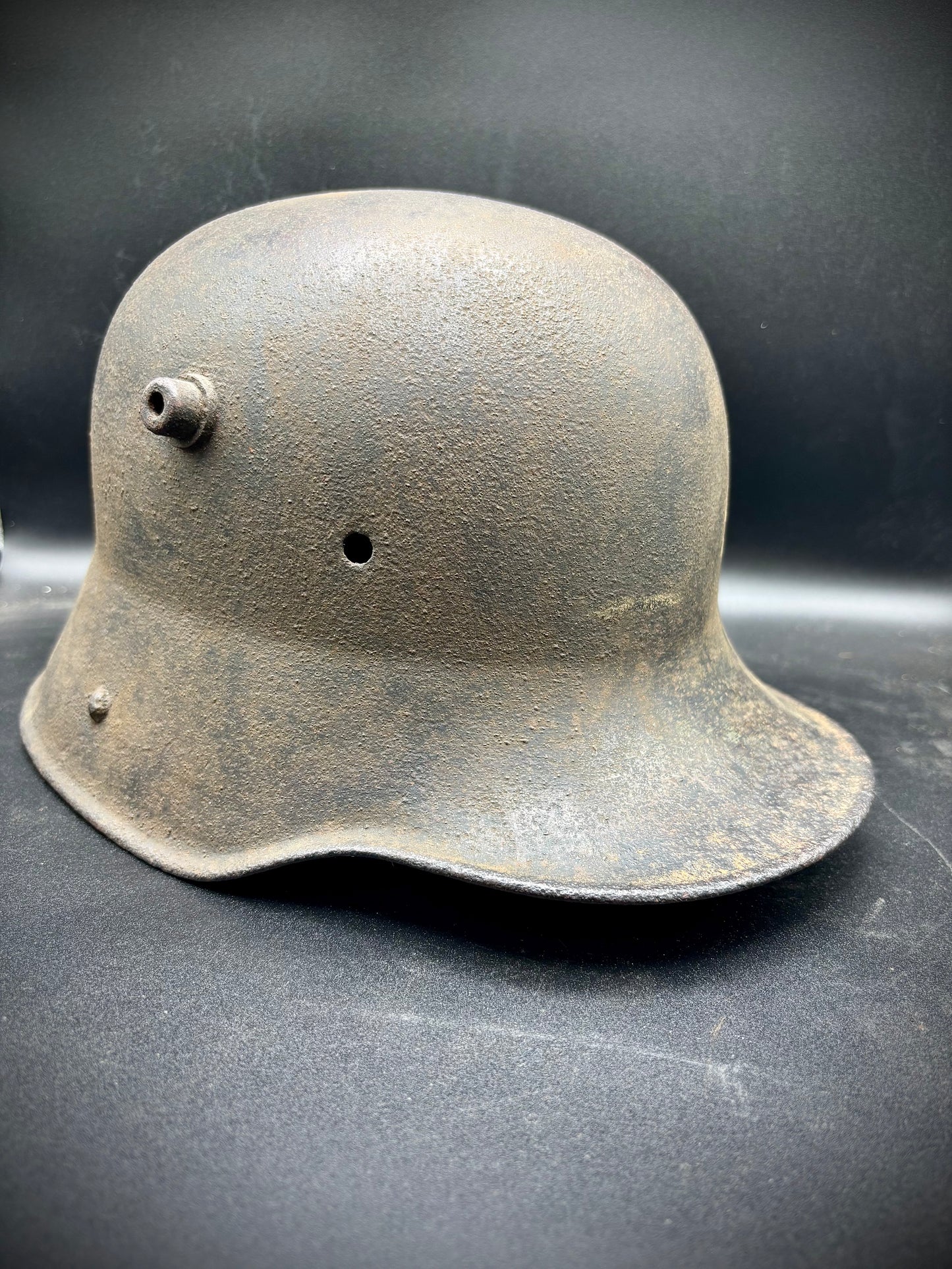 WW1 German M16 Helmet Somme Relic