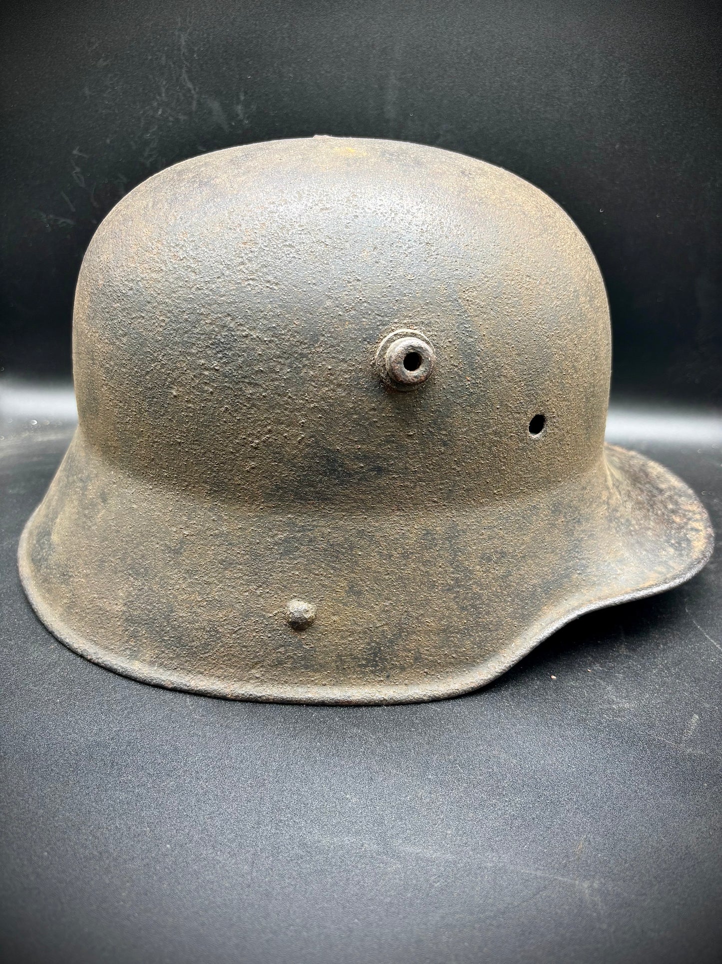 WW1 German M16 Helmet Somme Relic