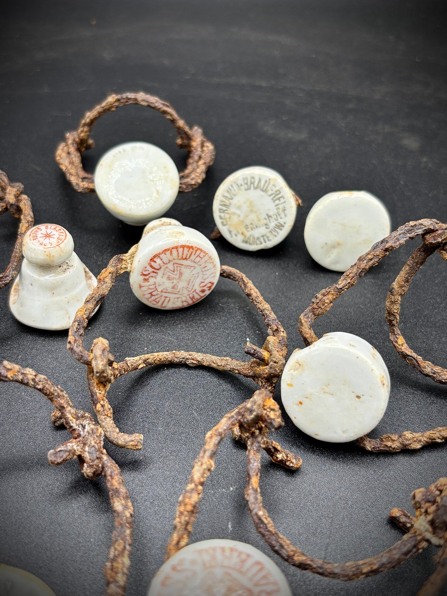 WW1 German Beer Bottle Caps Lot
