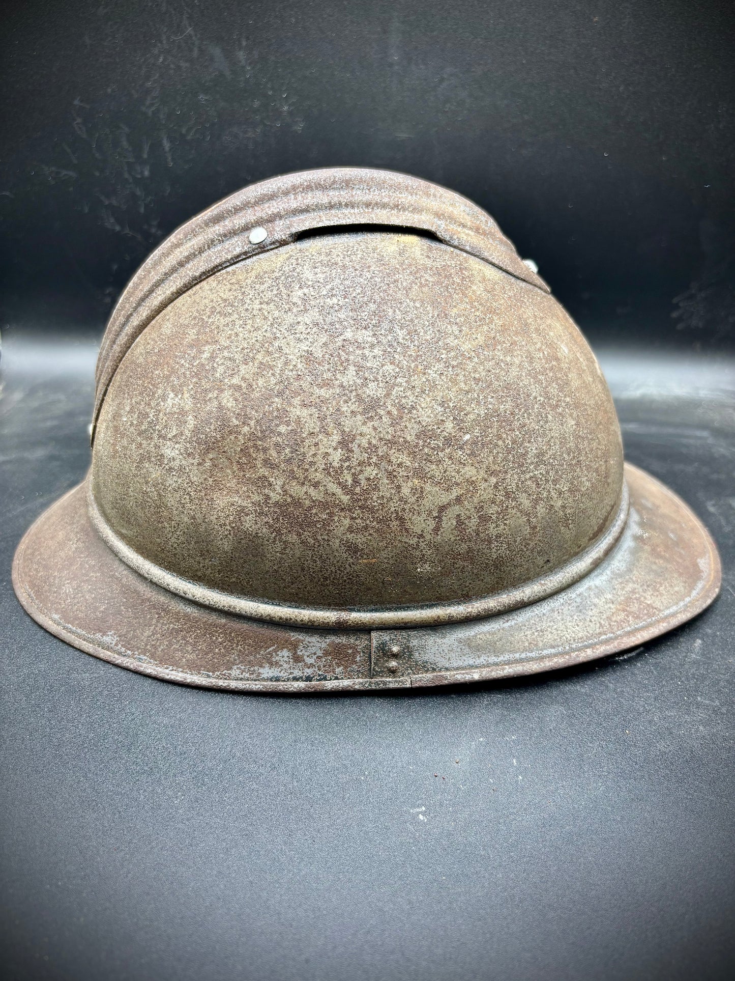 WW1 French Named Helmet Barn Find Somme