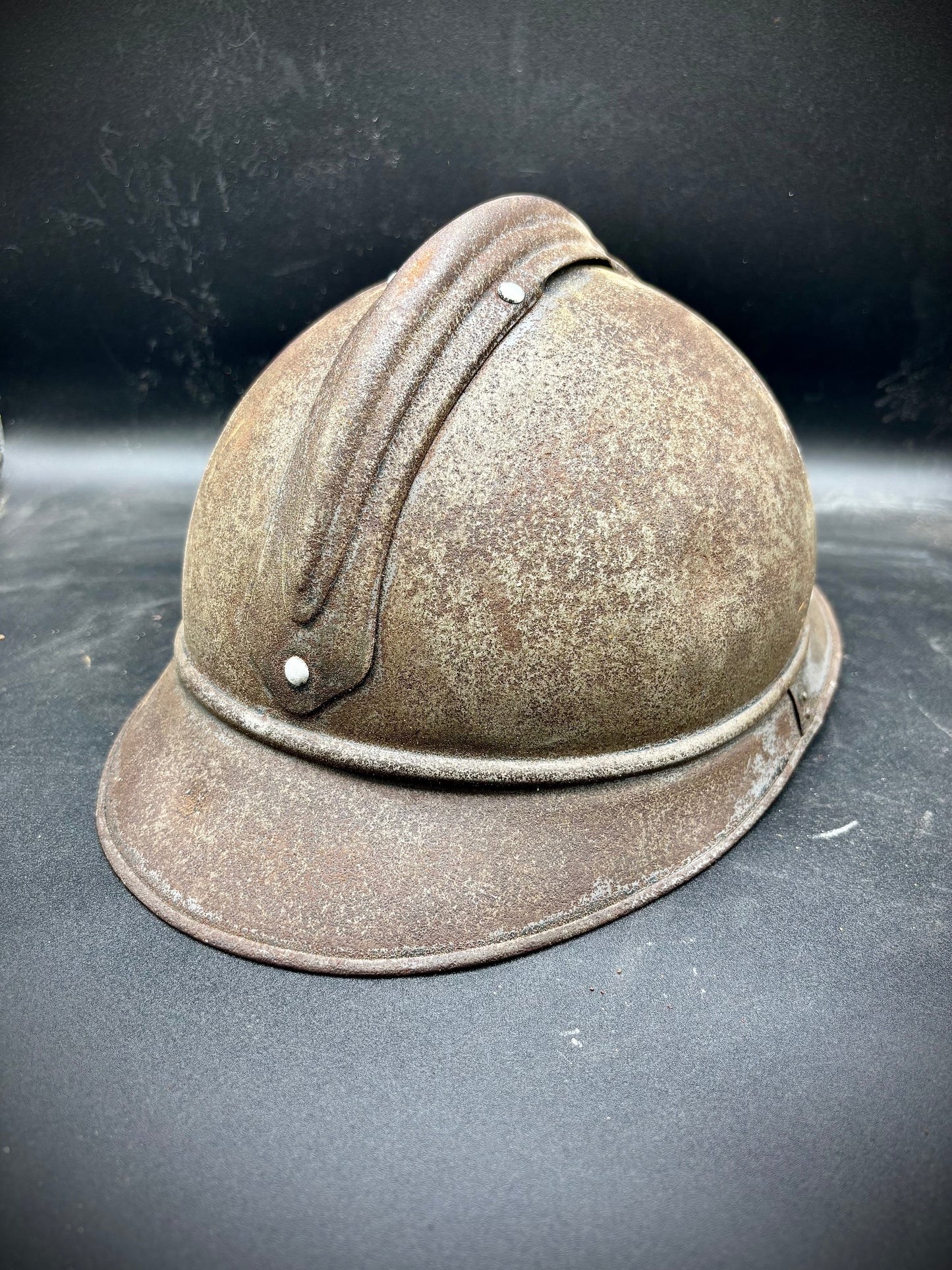 WW1 French Named Helmet Barn Find Somme