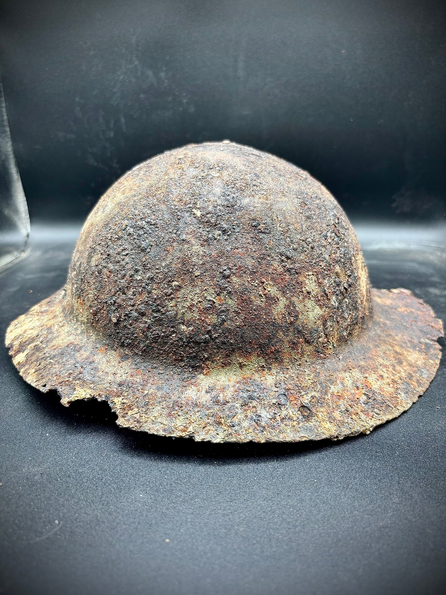 WW1 British Helmet Found At Mouquet Farm