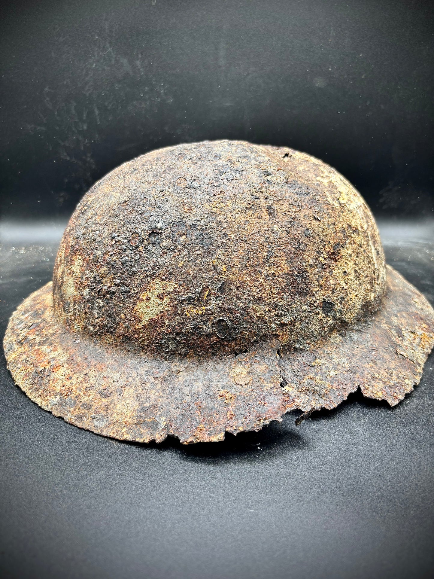 WW1 British Helmet Found At Mouquet Farm