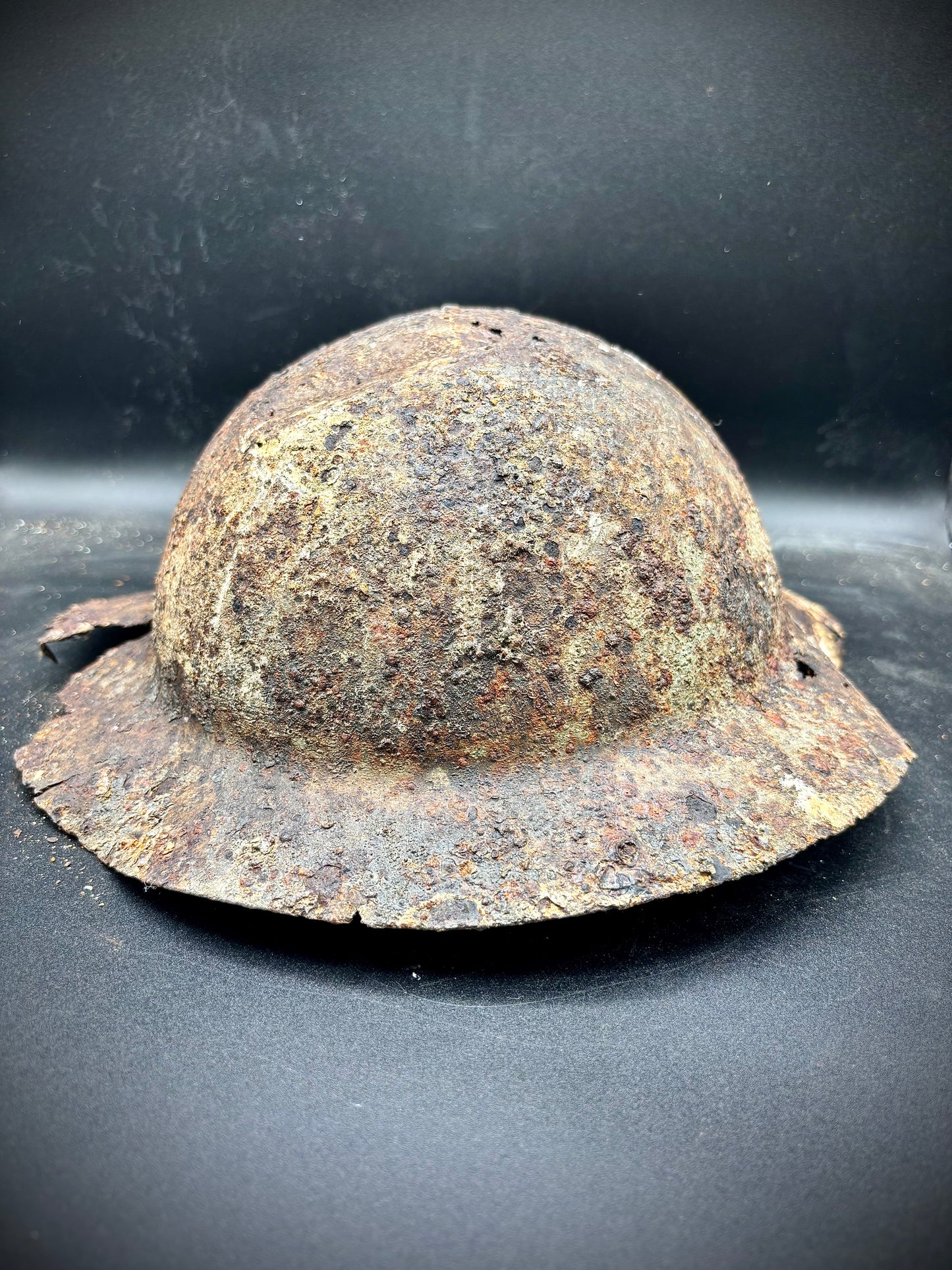 WW1 British Helmet Found At Mouquet Farm