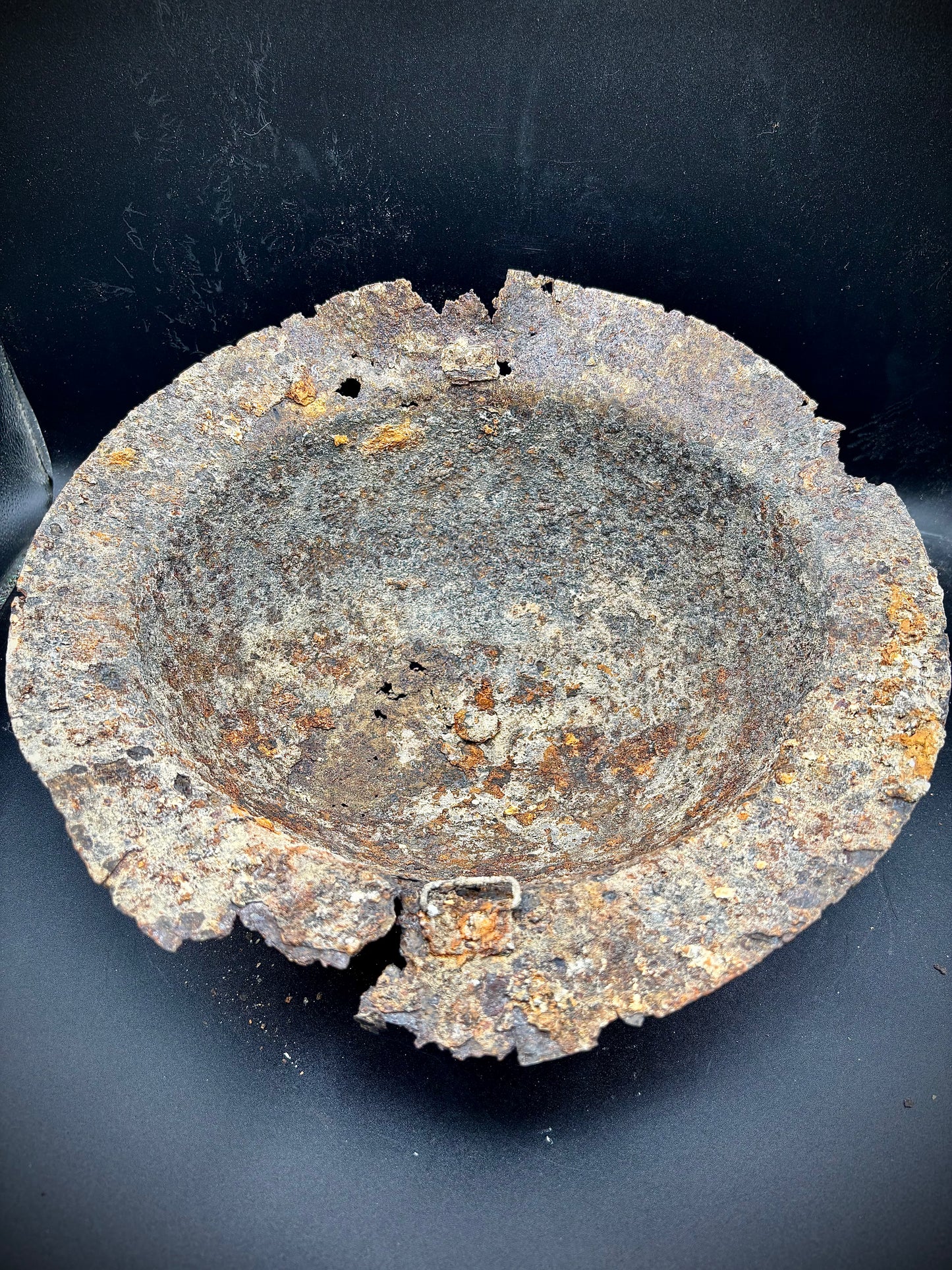 WW1 British Helmet Found At Mouquet Farm