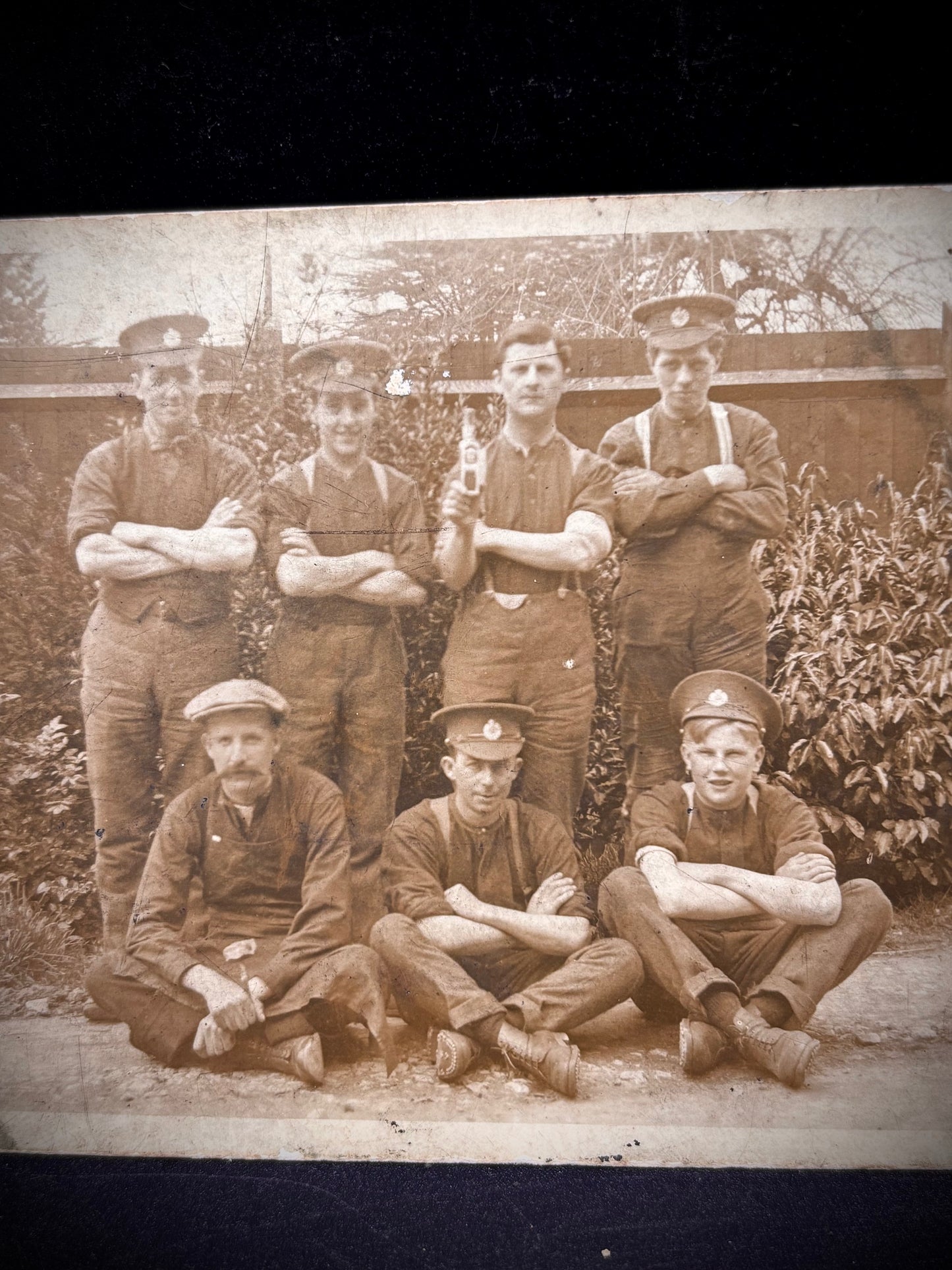 WW1 Group Photograph RE