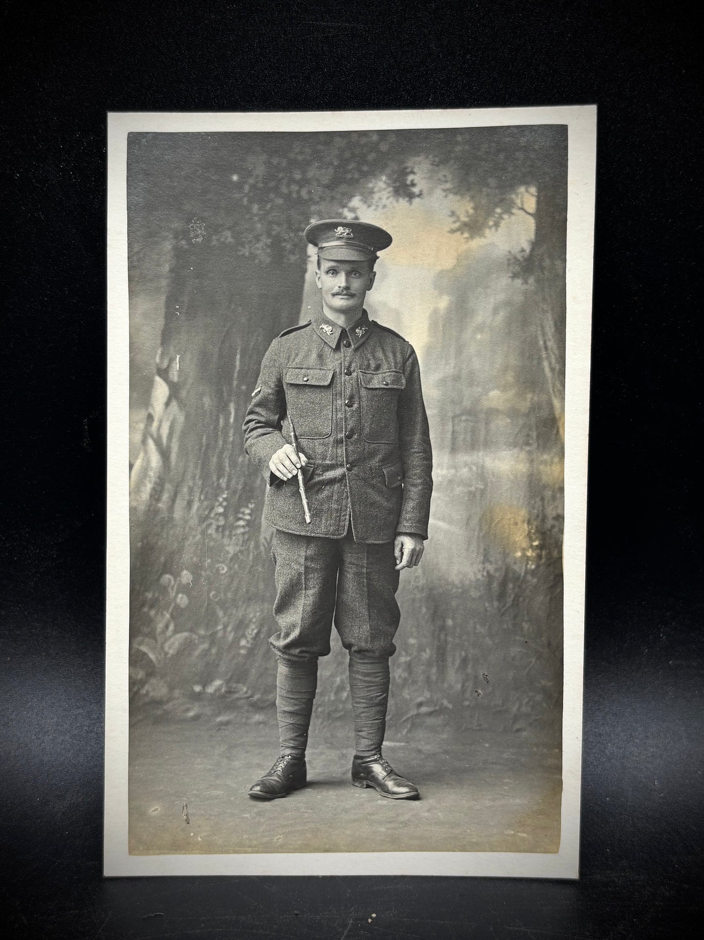 WW1 Photograph of a Kings Own Lancaster Regiment Private