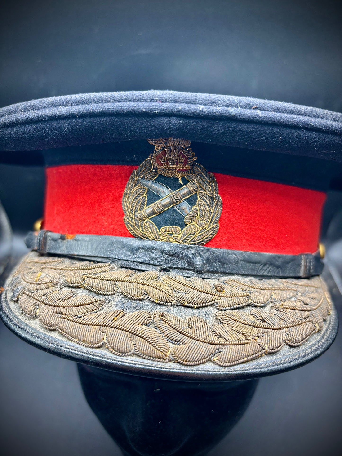 WW1 British Cap Which Belonged To Brigadier General John Vaughan Campbell (Victoria Cross)