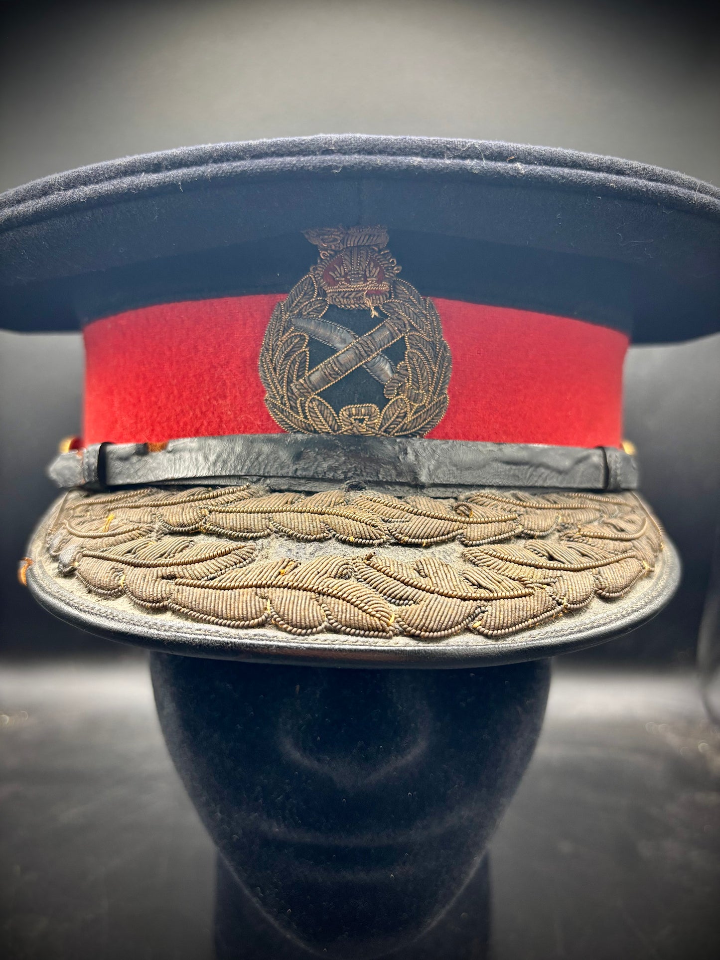 WW1 British Cap Which Belonged To Brigadier General John Vaughan Campbell (Victoria Cross)