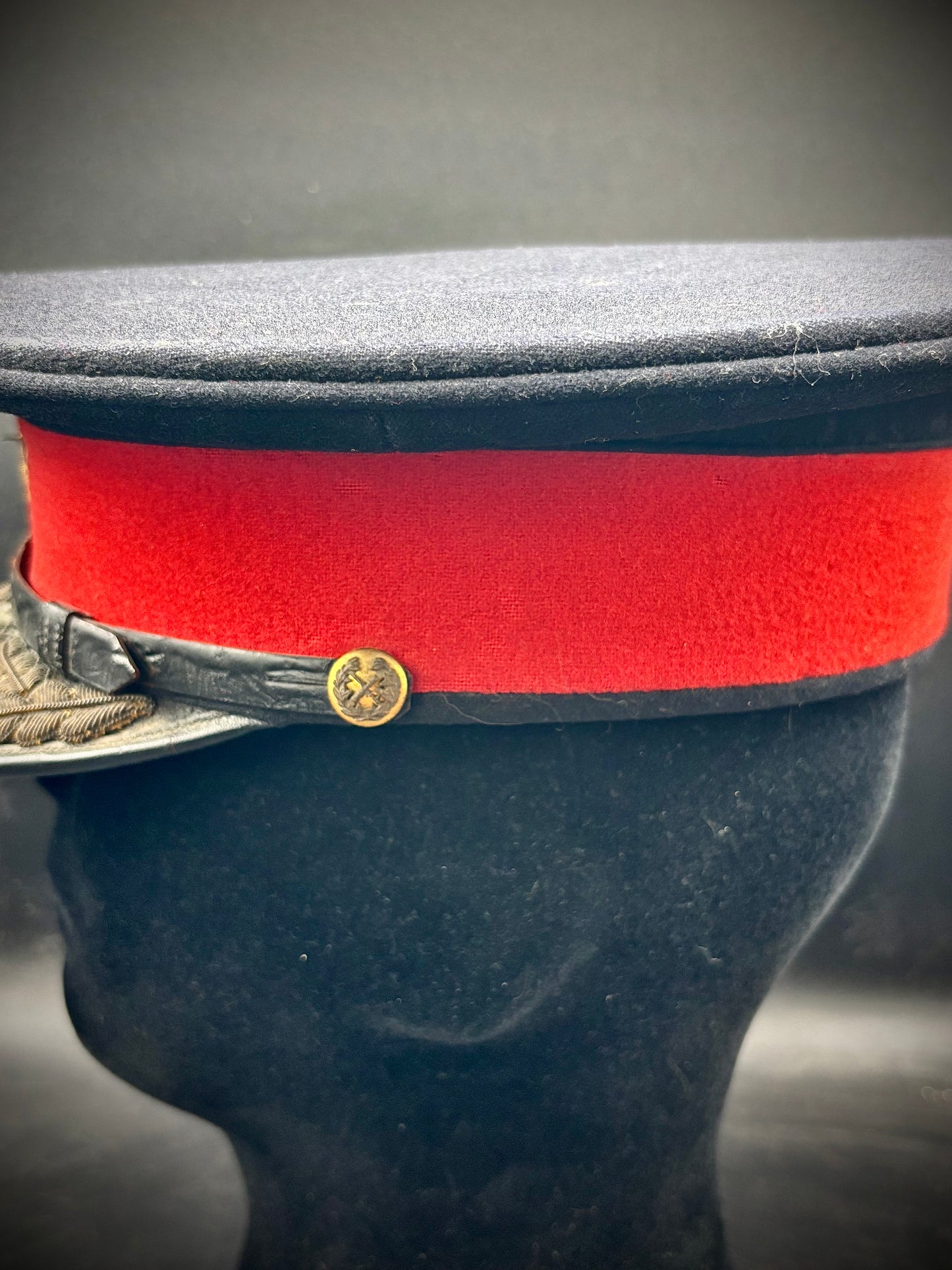 WW1 British Cap Which Belonged To Brigadier General John Vaughan Campbell (Victoria Cross)