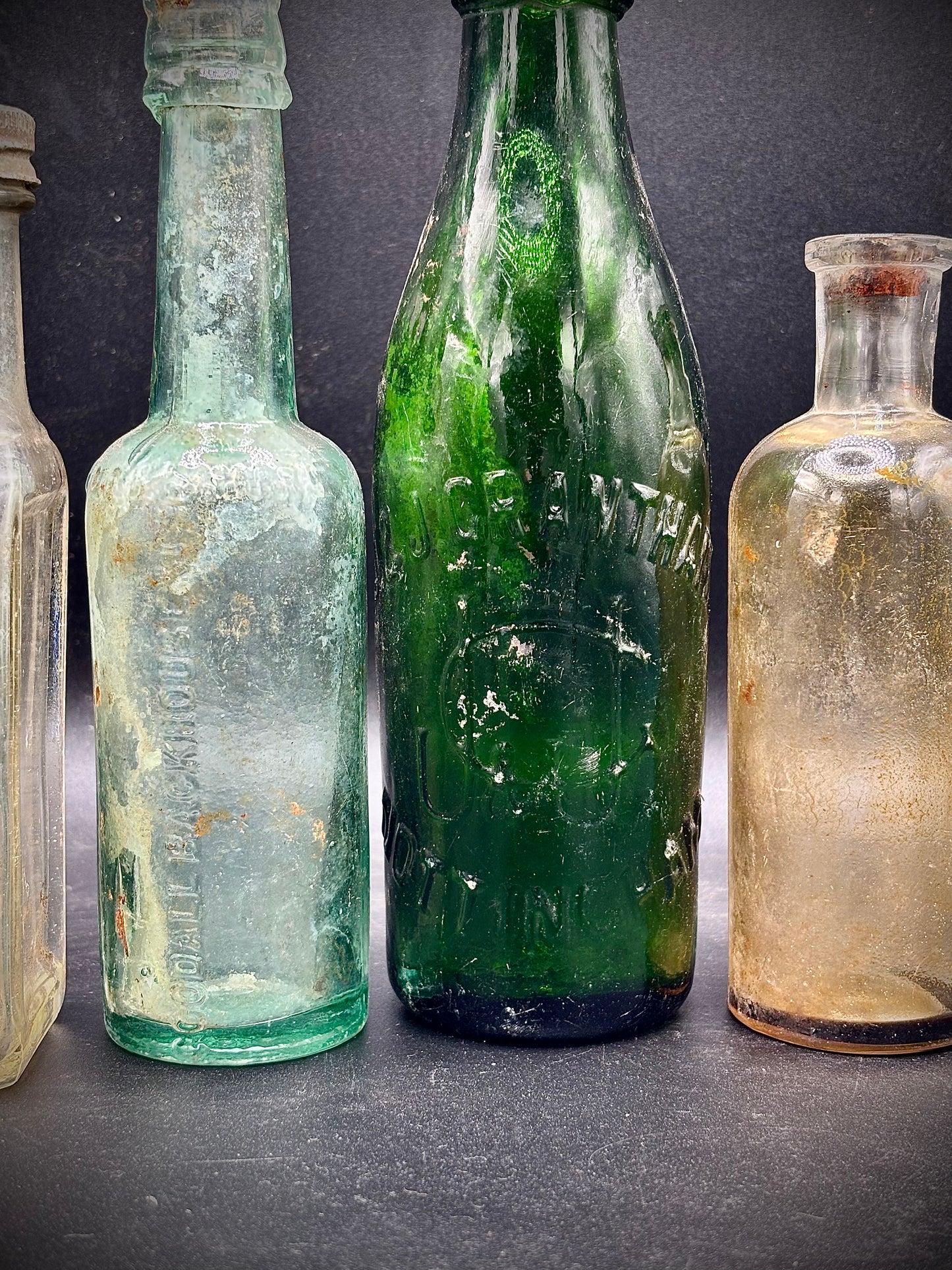 WW1 Bottles Found On The Somme Battlefield