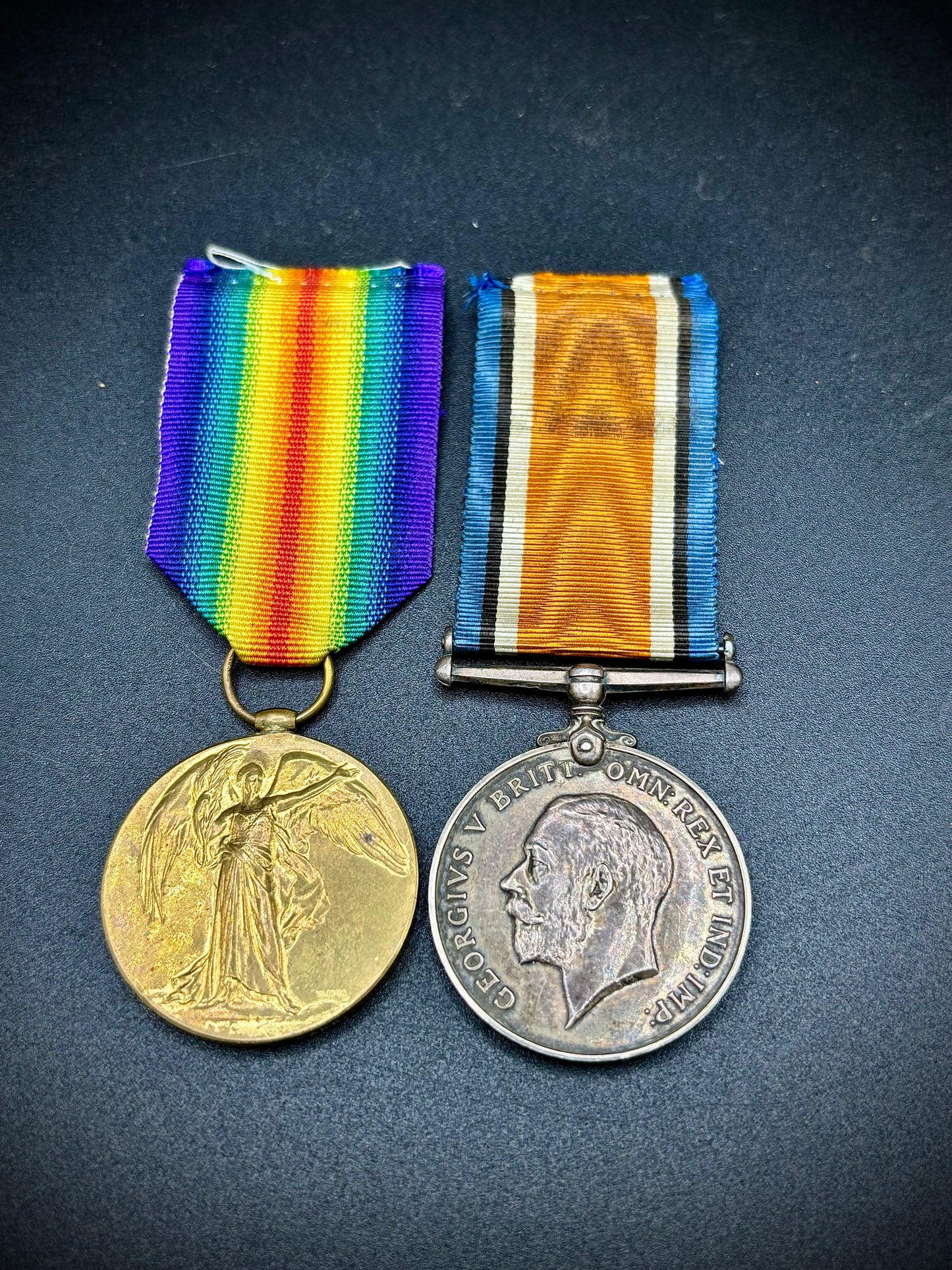 WW1 46th Division Officer Casualty Medals 29th September 1918- Hindenburg Line