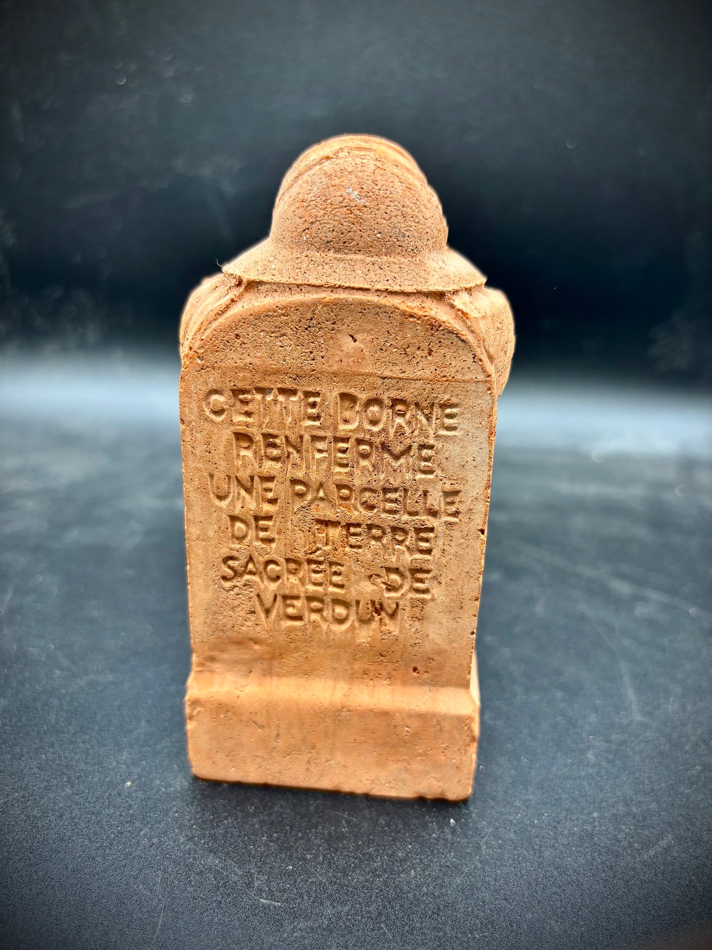 WW1 Verdun Terracotta Memorial Marker 1920