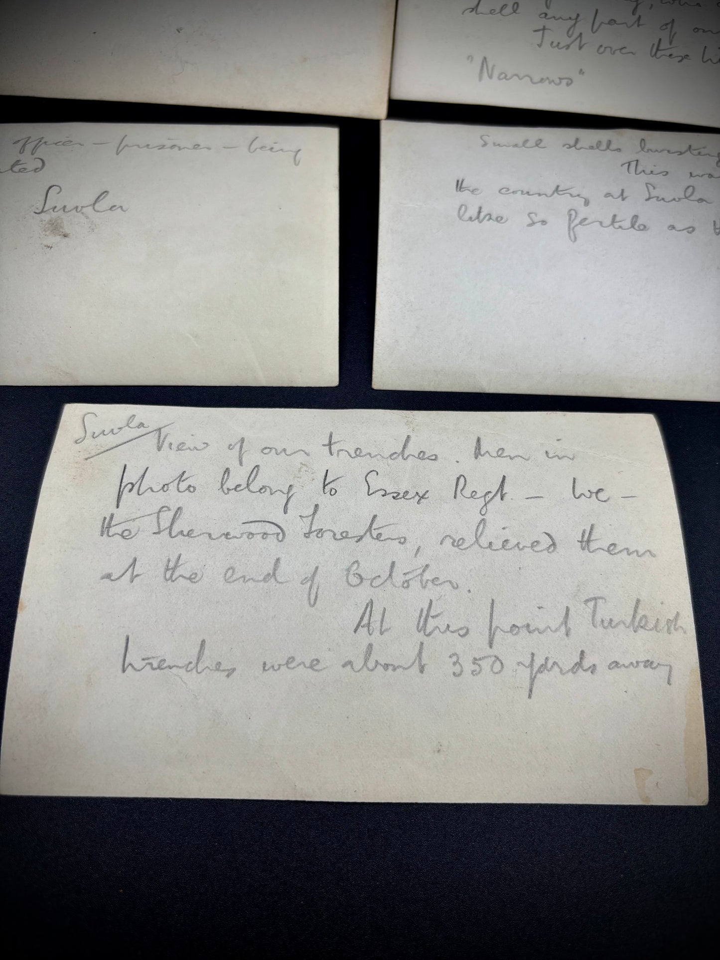 WW1 Gallipoli Front Line Photographs