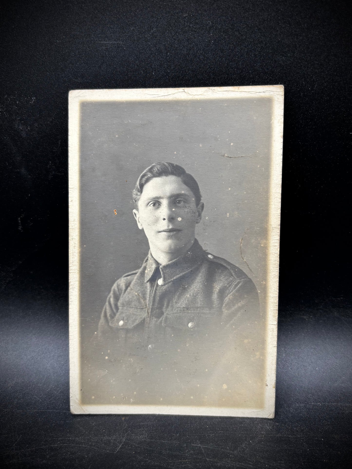 WW1 Postcard Of A Soldier