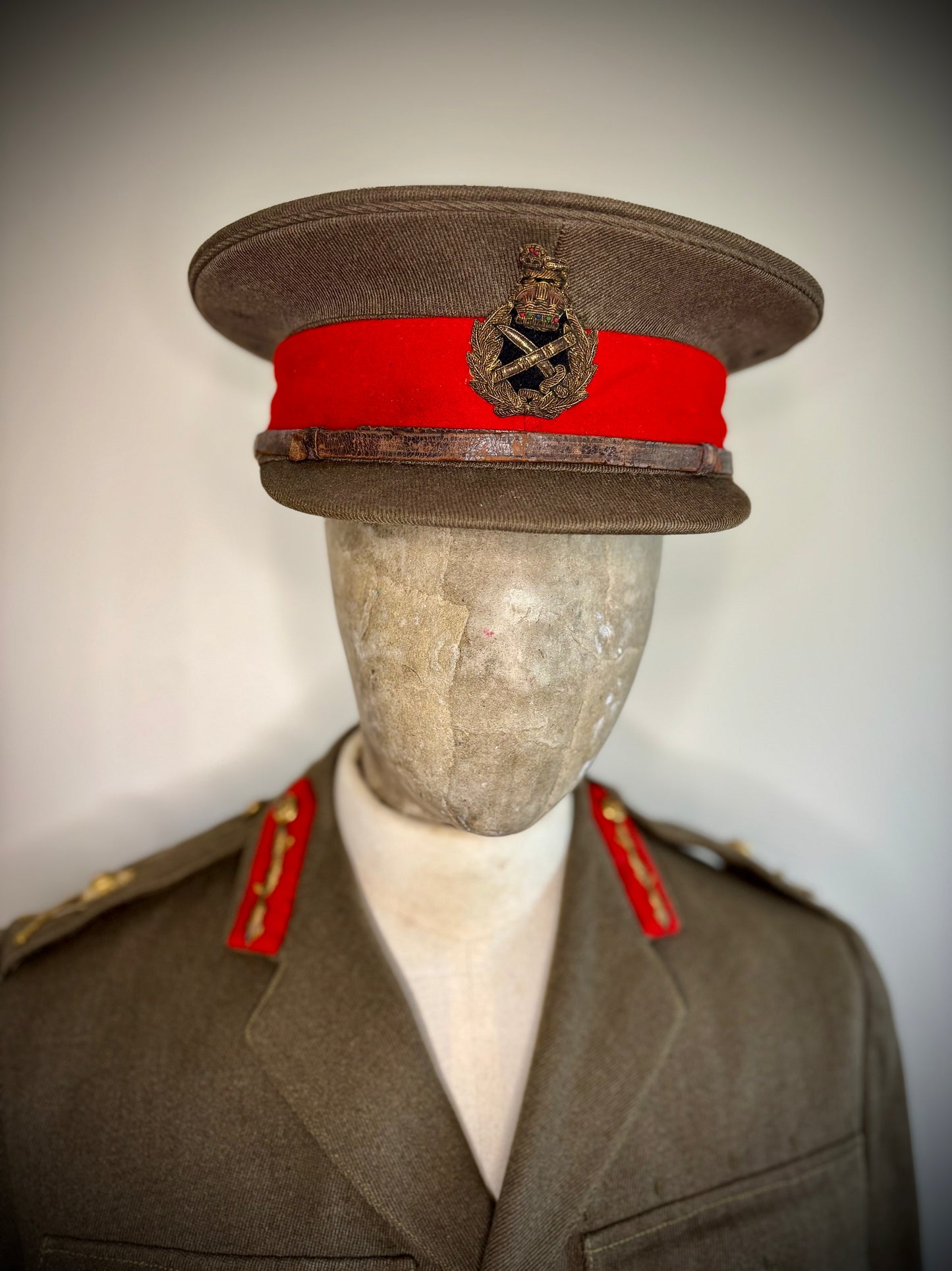 WW1 Major General Boyd's Tunic and Cap 46th Division