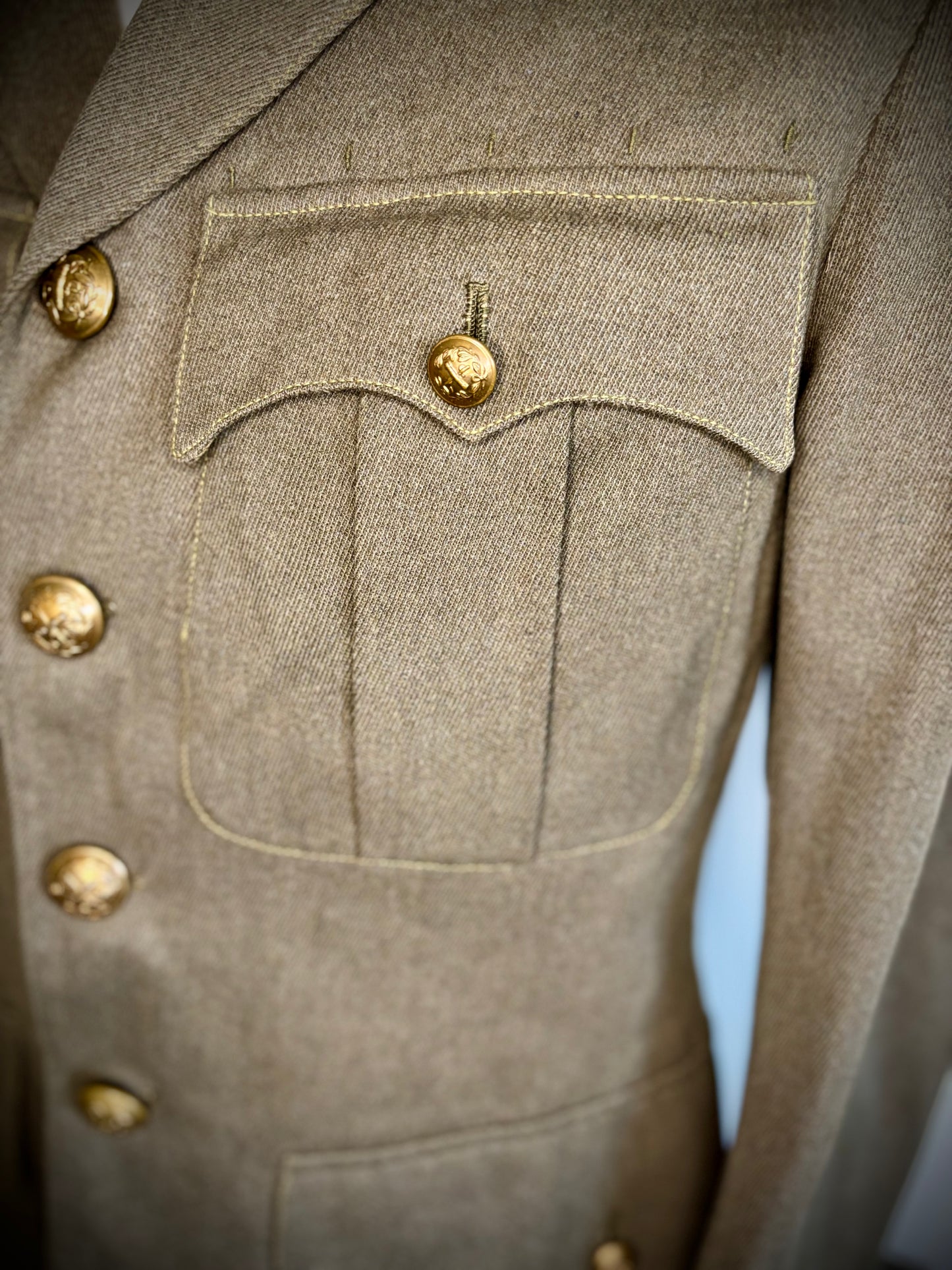 WW1 Major General Boyd's Tunic and Cap 46th Division