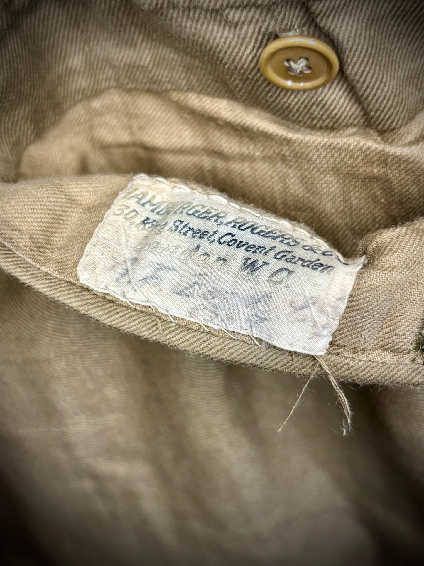 WW1 Major General Boyd's Tunic and Cap 46th Division