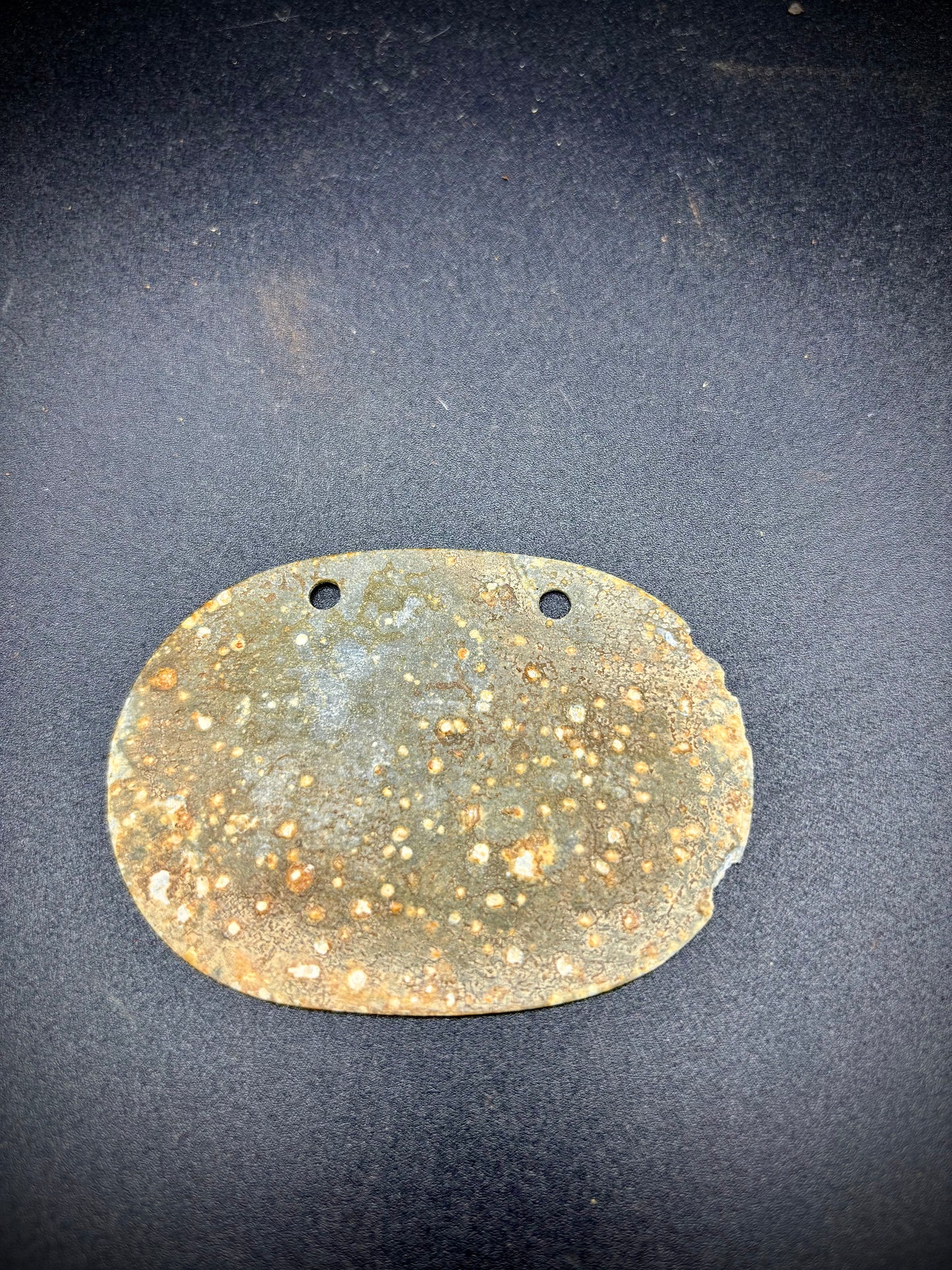 WW1 German Identity Disk Somme Find