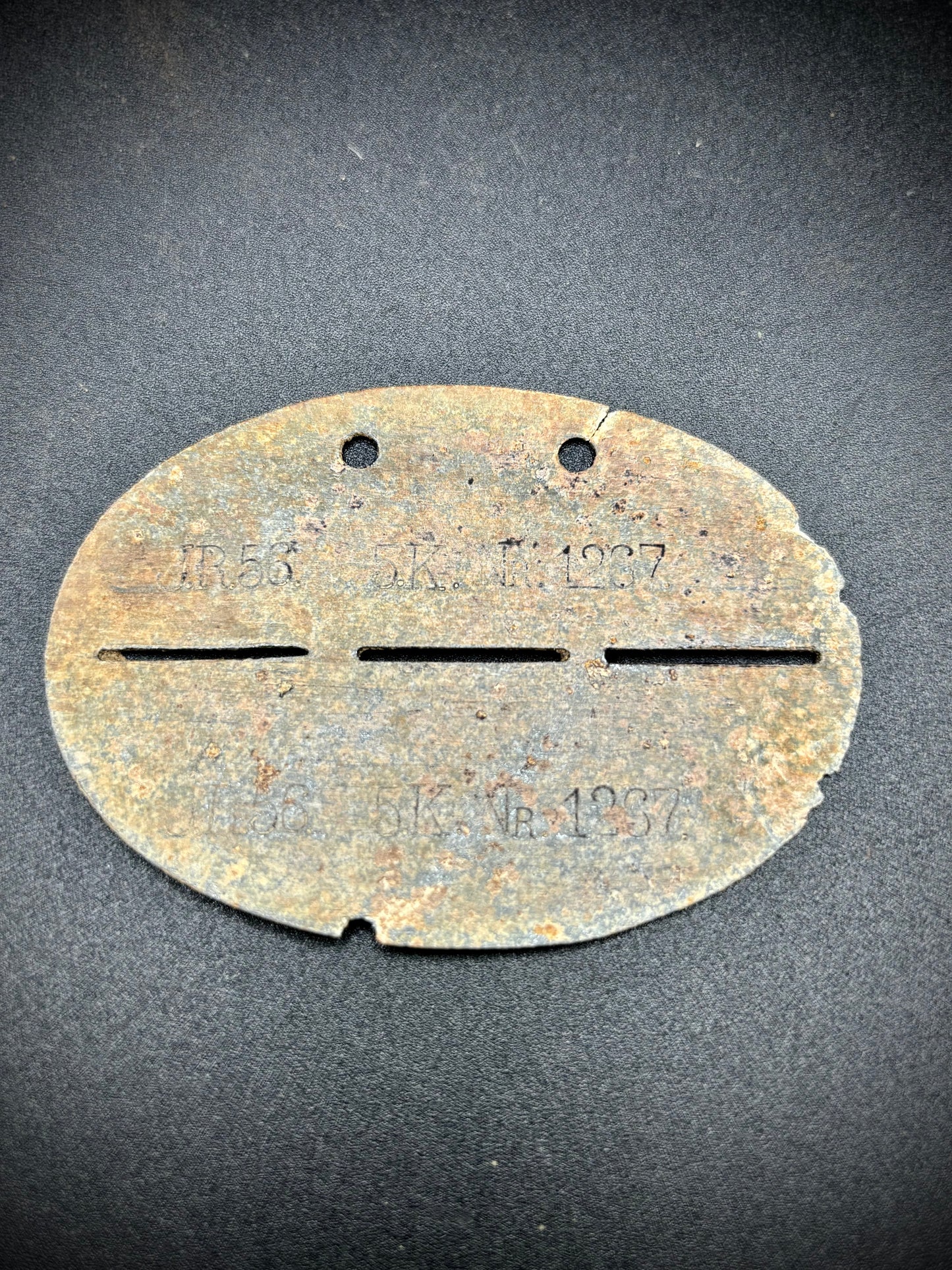WW1 German Identity Disk IR56