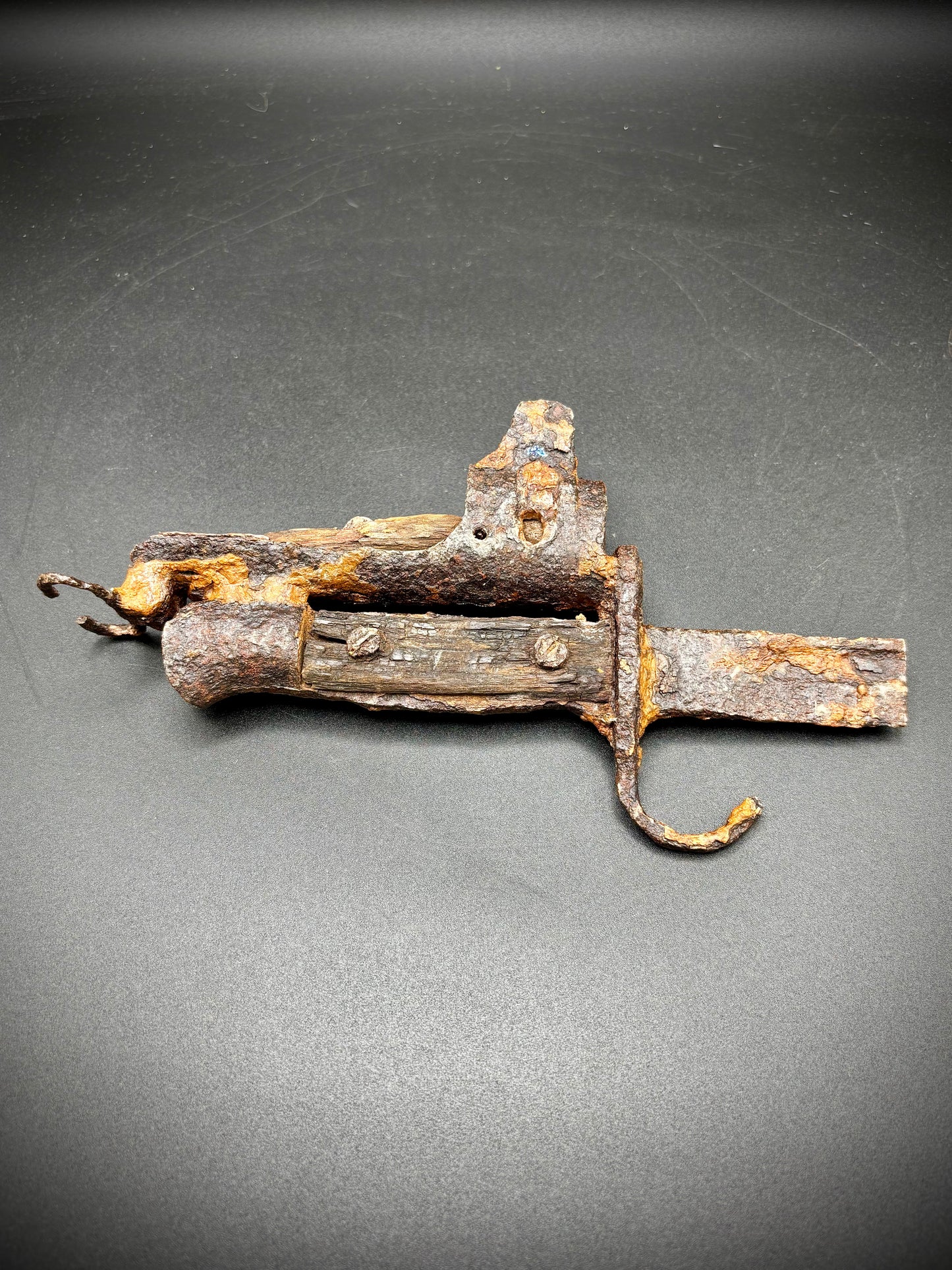 WW1 Enfield Hooked Quillon Bayonet Relic Somme Find