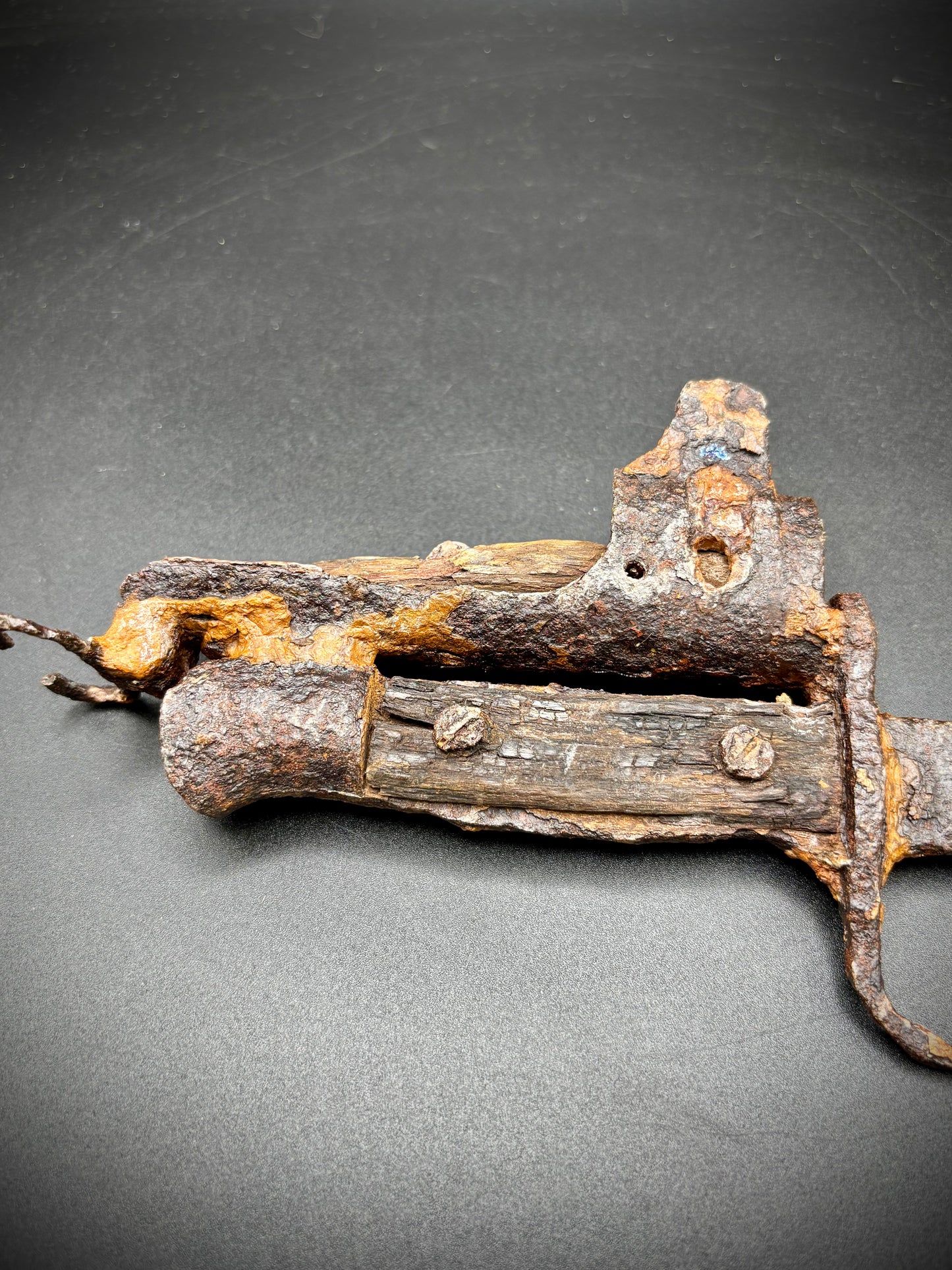 WW1 Enfield Hooked Quillon Bayonet Relic Somme Find