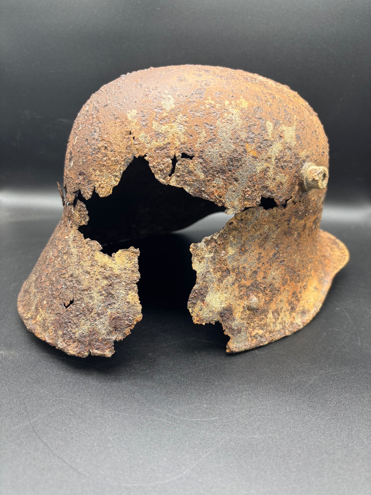WW1 German Helmet Somme Find
