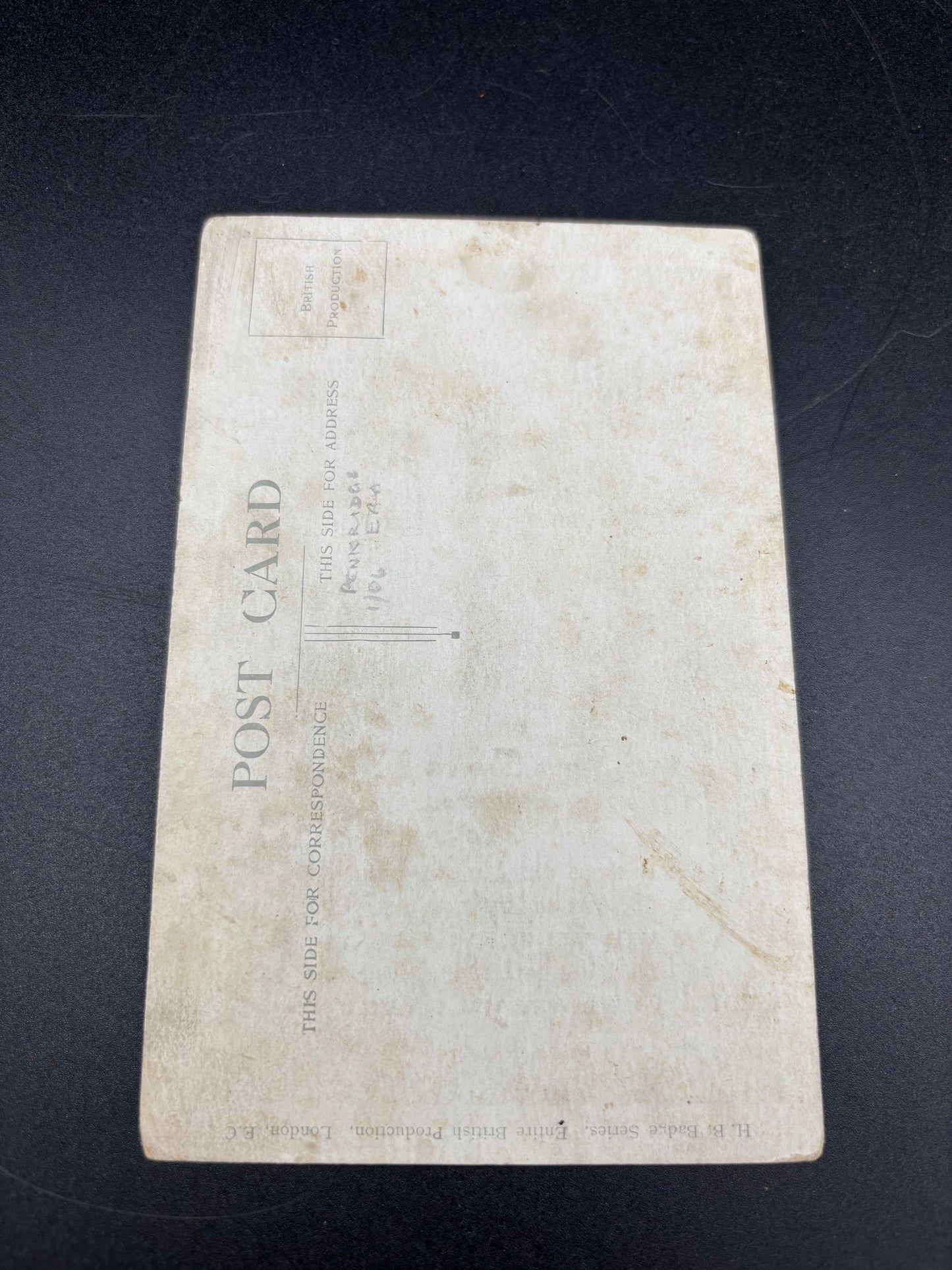 WW1 Hurrah for the Sherwood Forresters Postcard