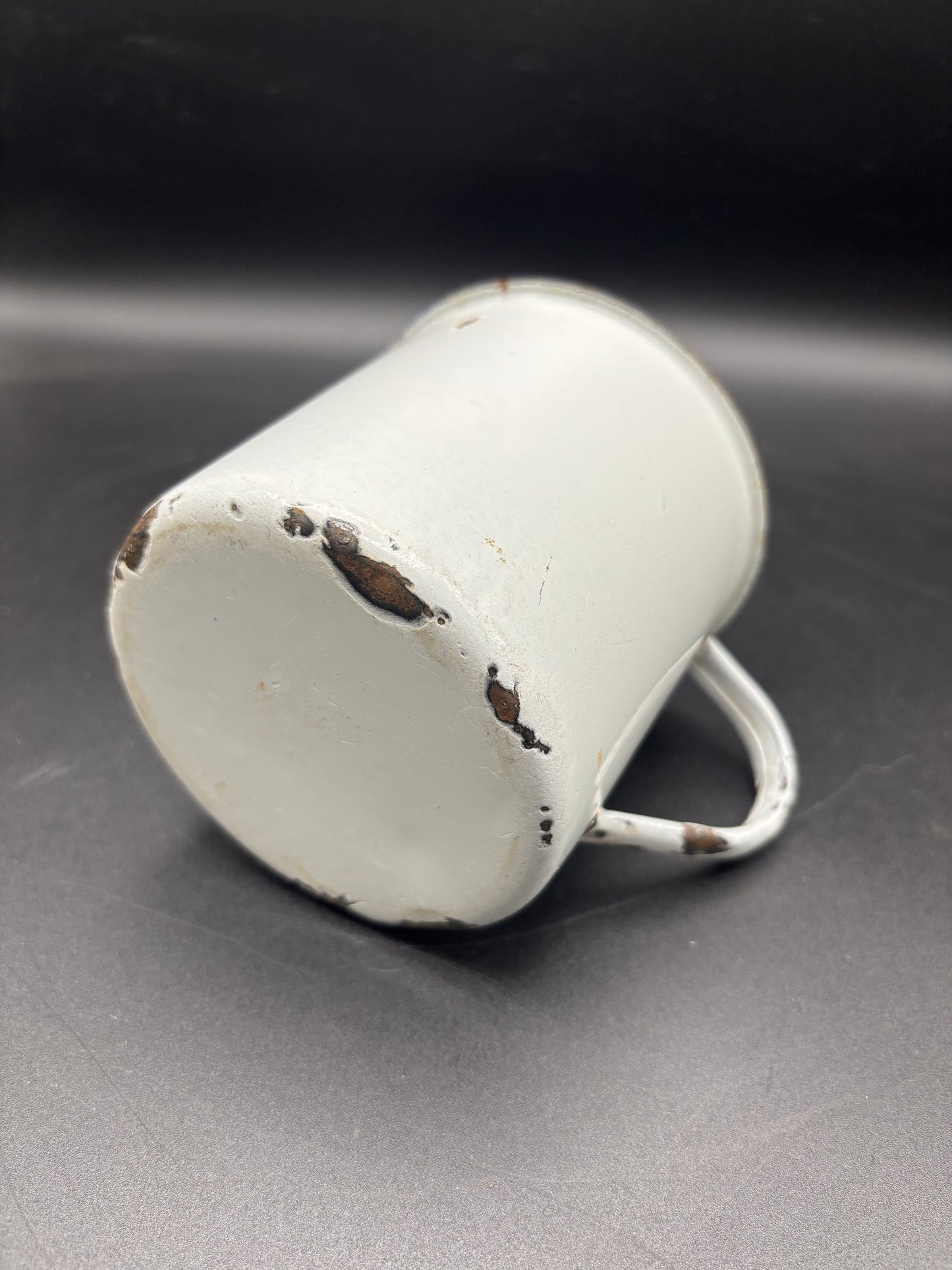 WW1 British Enamel Mug Somme Find