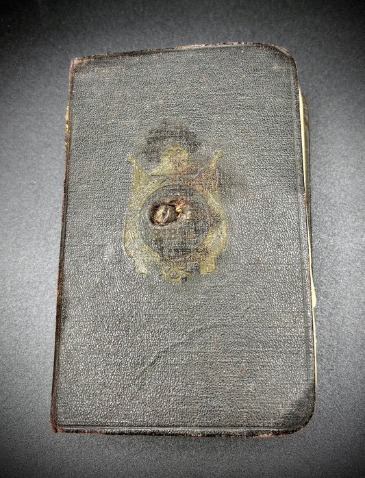 WW1 Bullet Damaged Bible