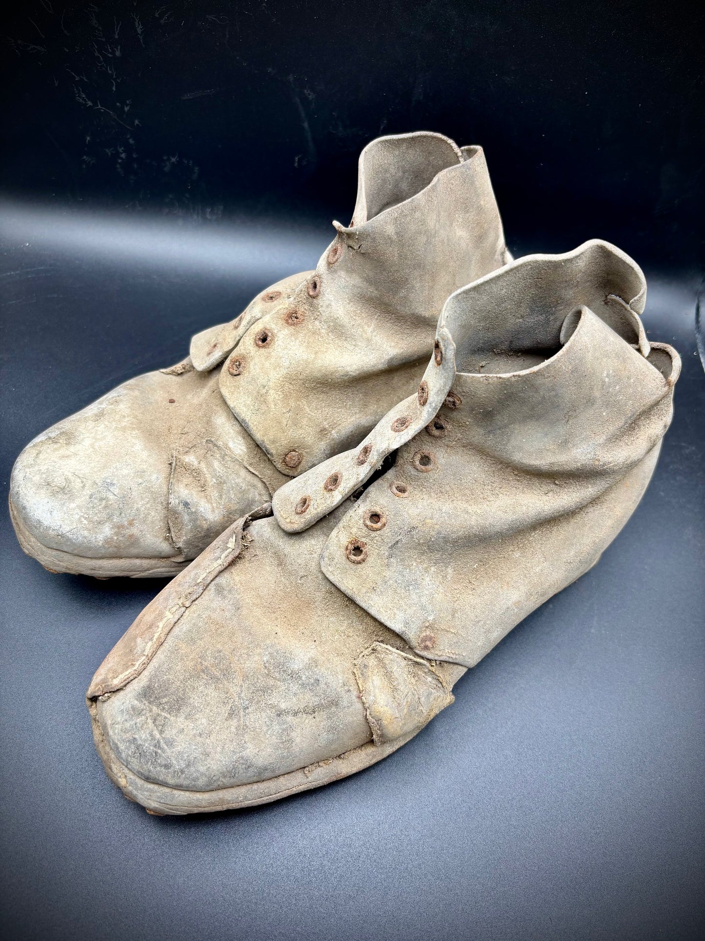 WW1 French Boots Loft Find St Quentin