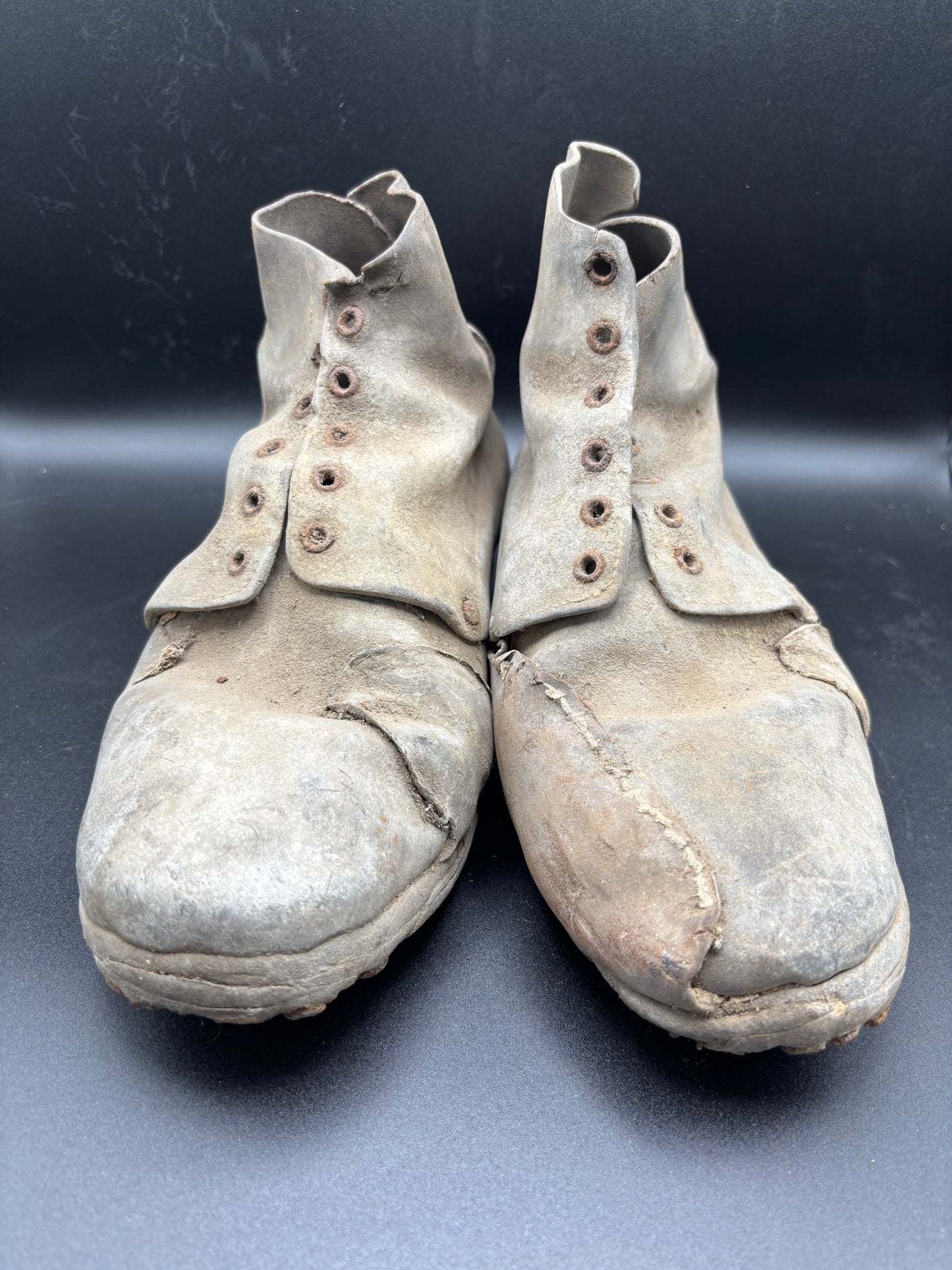 WW1 French Boots Loft Find St Quentin