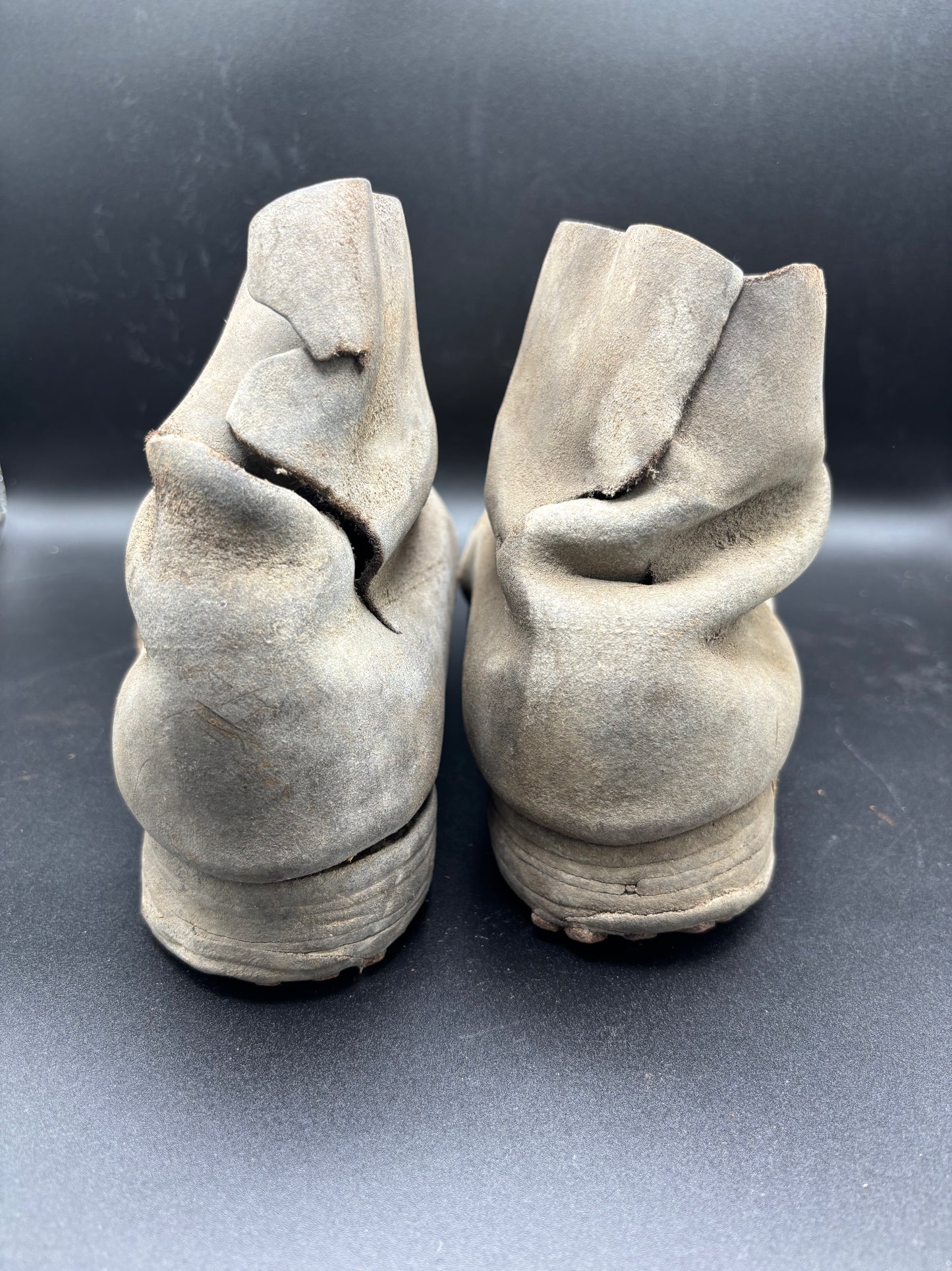 WW1 French Boots Loft Find St Quentin