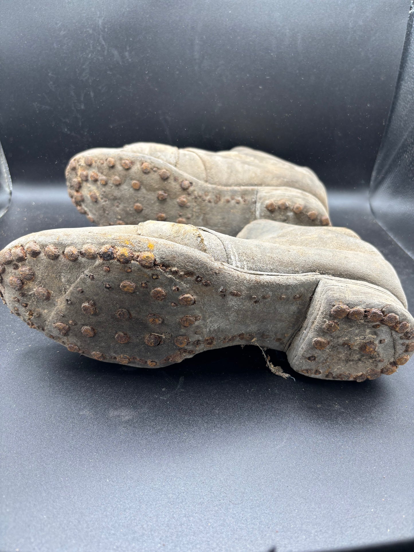 WW1 French Boots Loft Find St Quentin