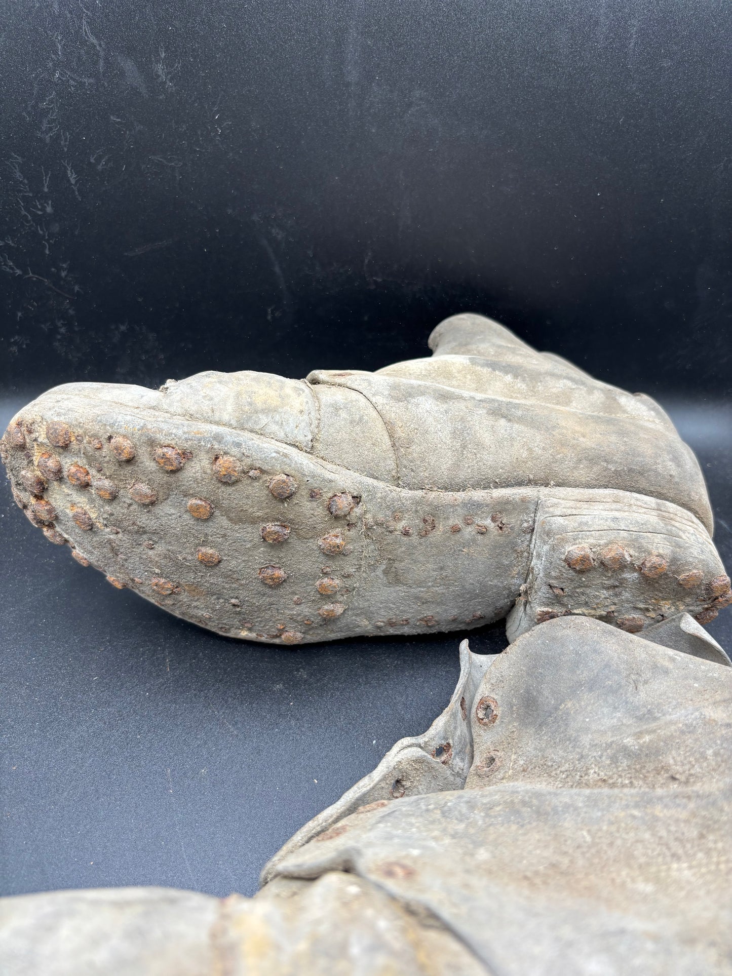 WW1 French Boots Loft Find St Quentin