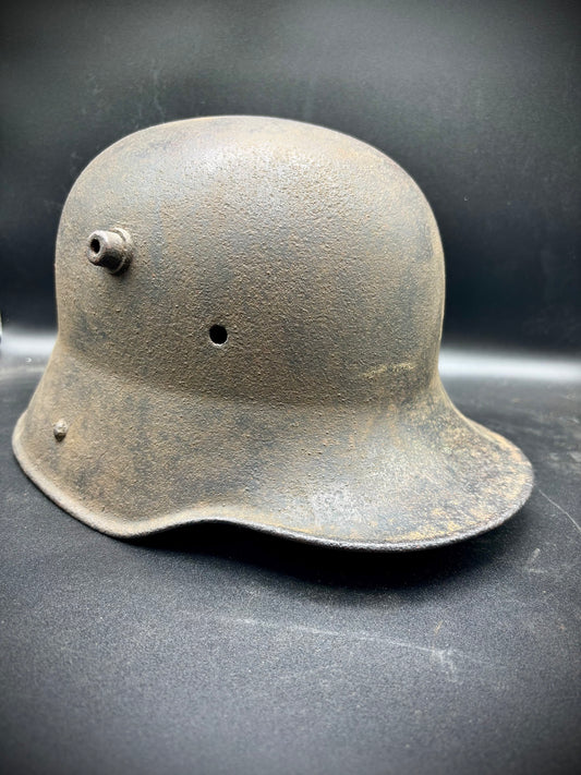 WW1 German M16 Helmet Somme Relic