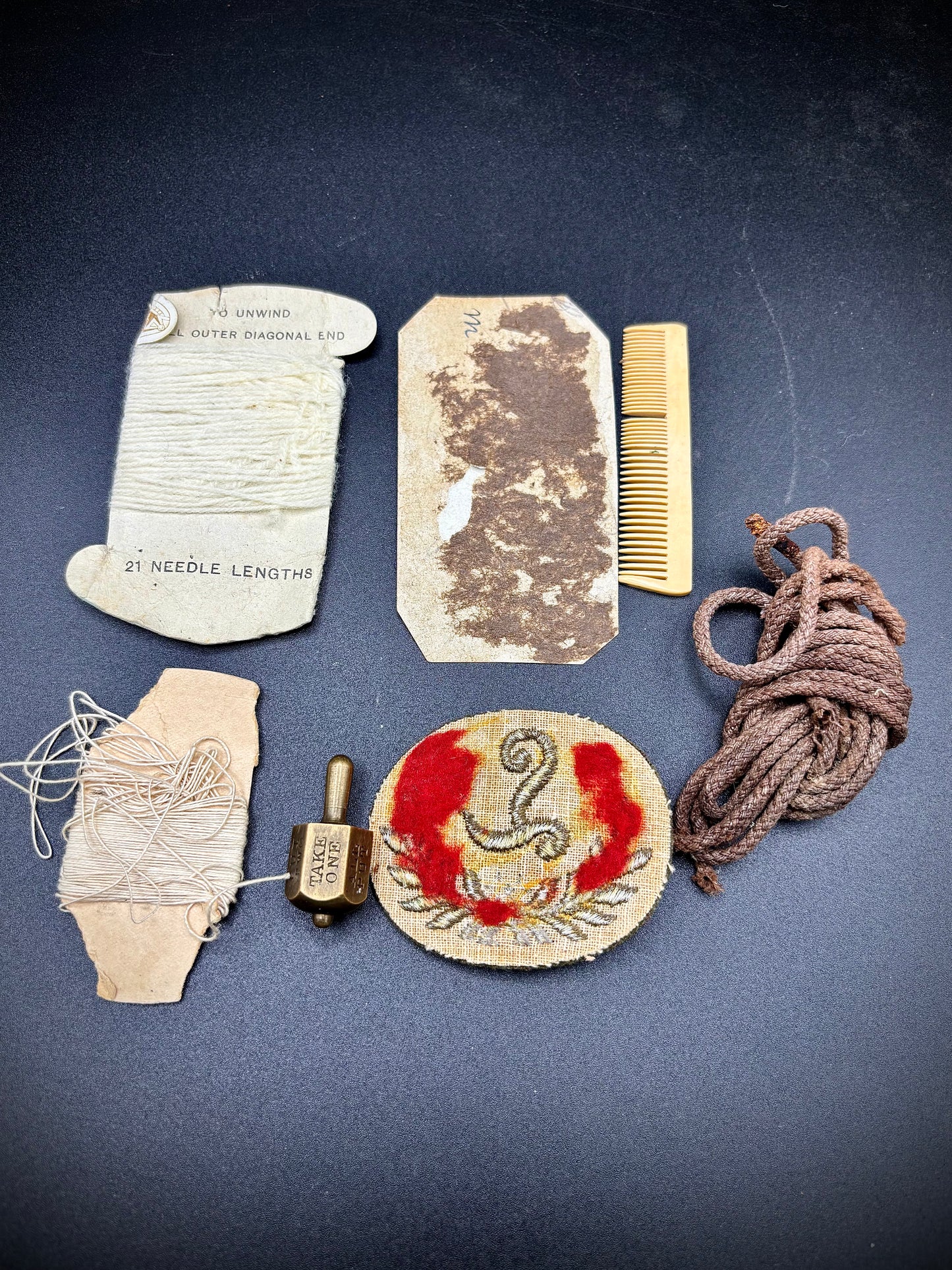 WW1 British Personal Items Lot