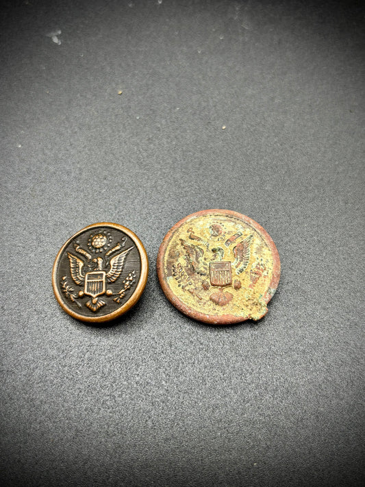 WW1 American Buttons Found On The Somme
