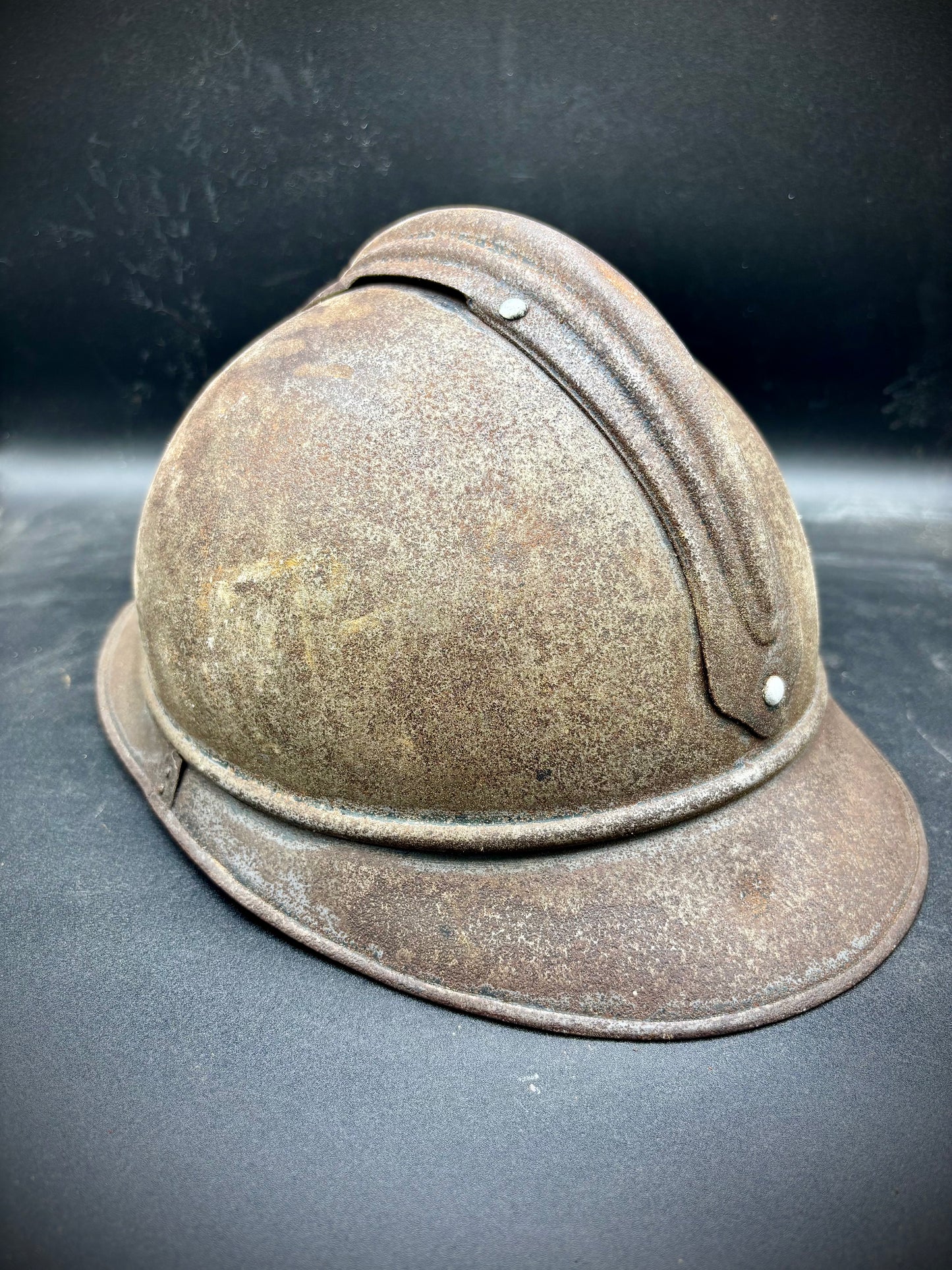 WW1 French Named Helmet Barn Find Somme