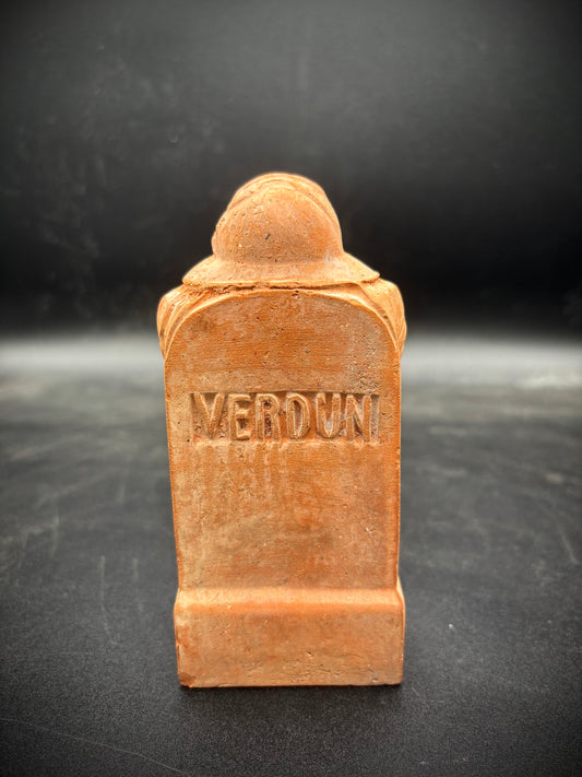 WW1 Verdun Terracotta Memorial Marker 1920