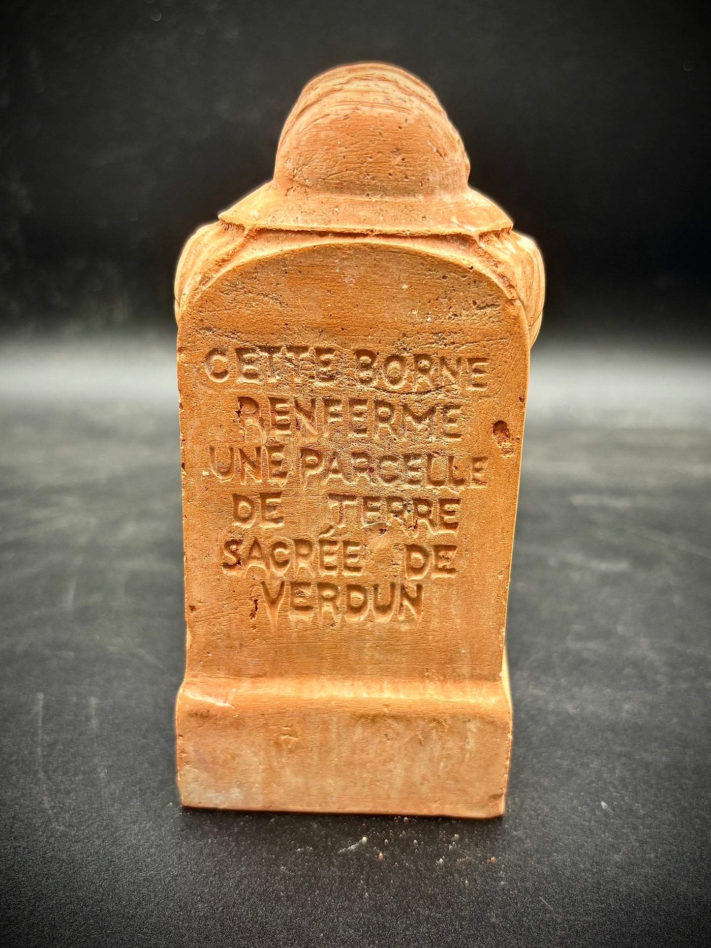 WW1 Verdun Terracotta Memorial Marker 1920