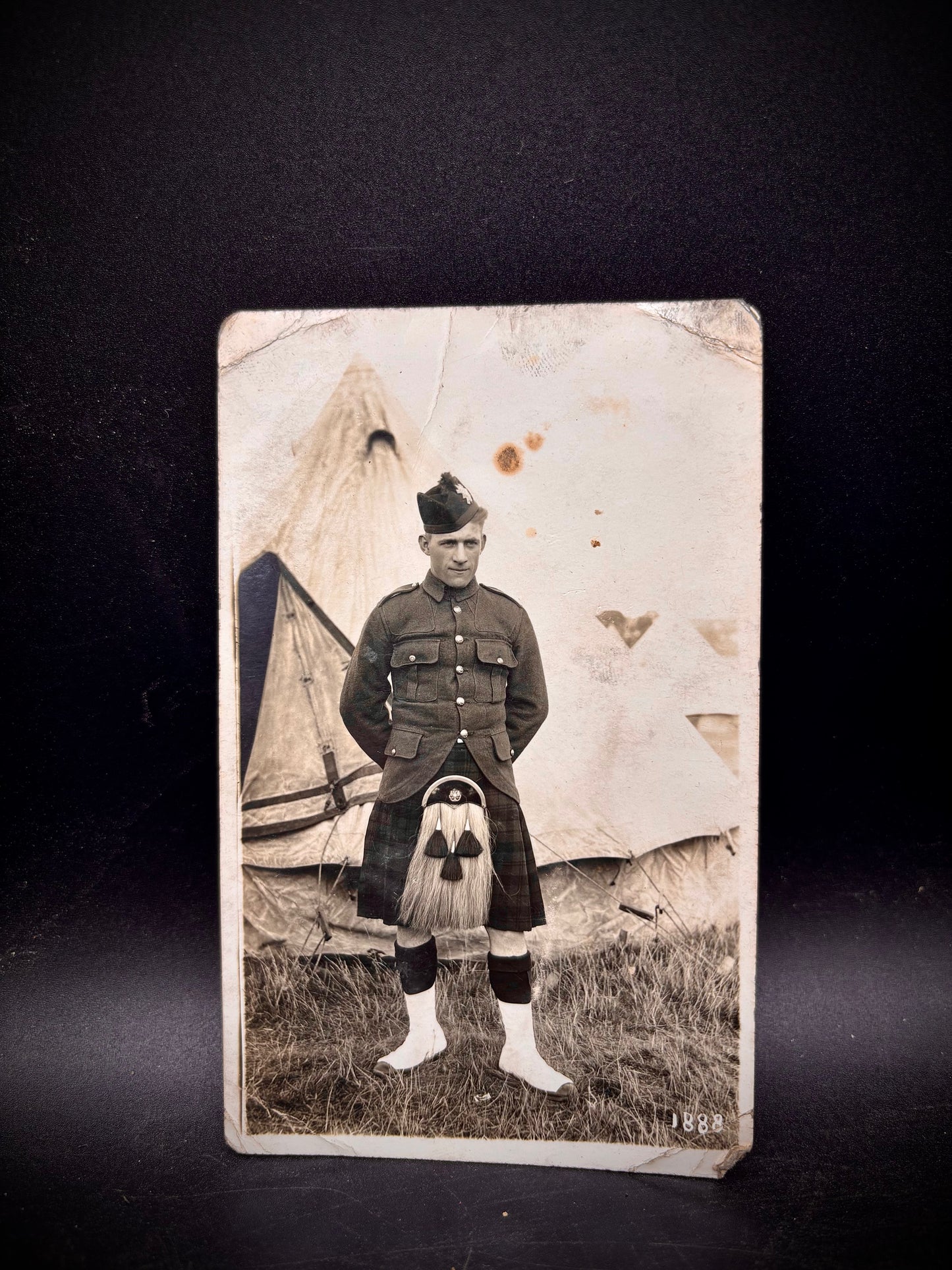 WW1 Scottish Postcard
