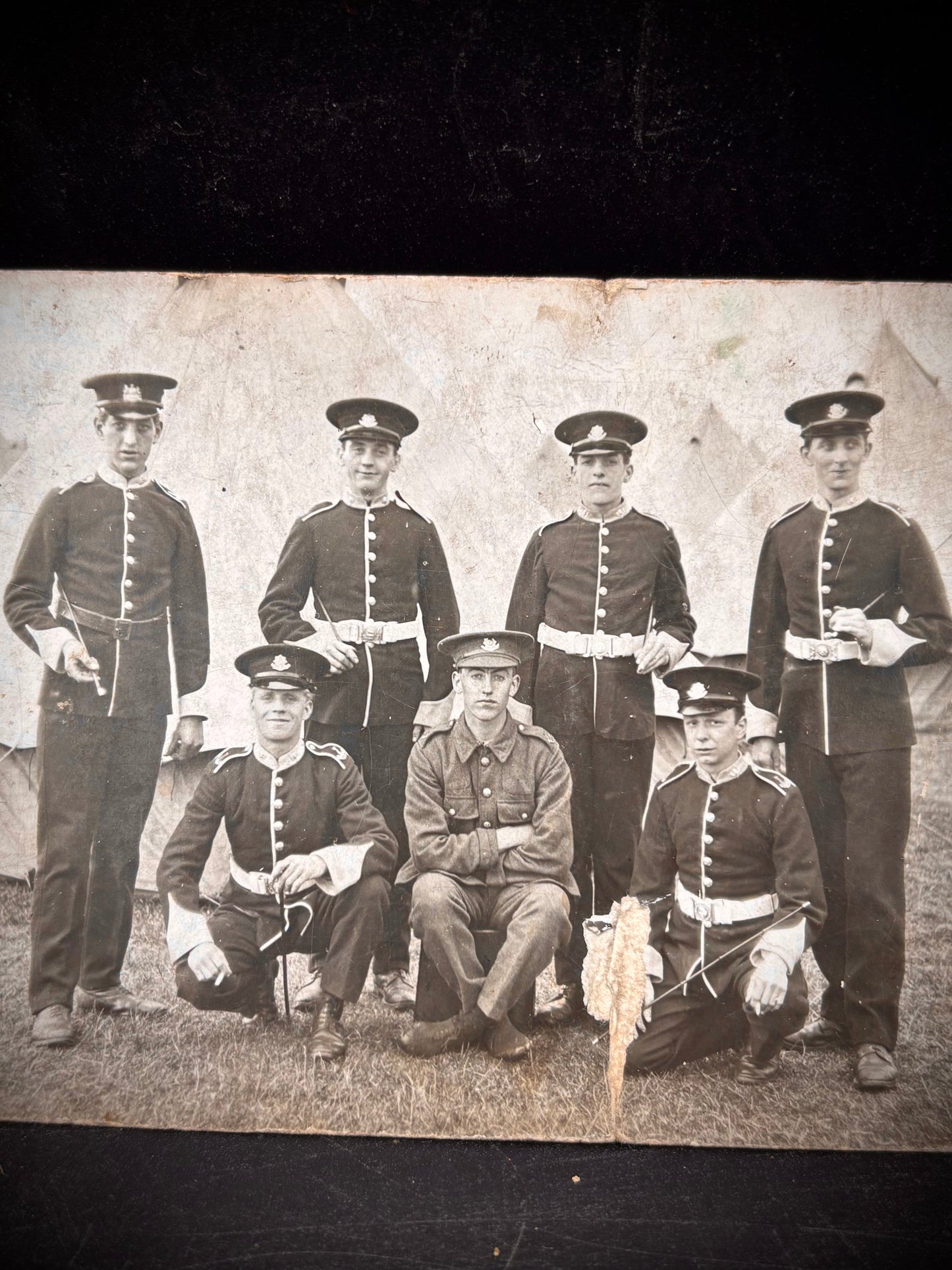 WW1 Group Photograph Of