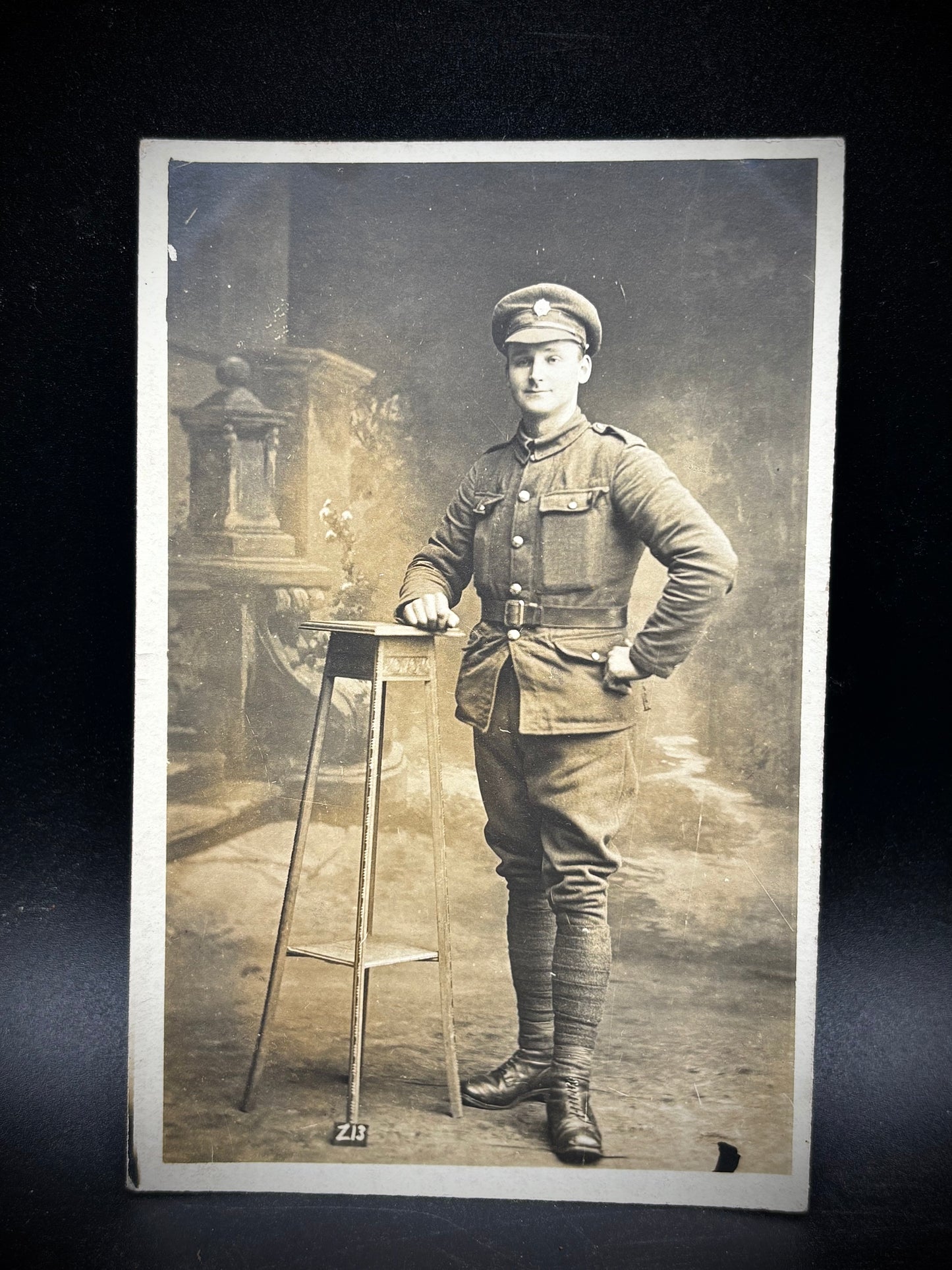WW1 ASC Private Taken In France 1917